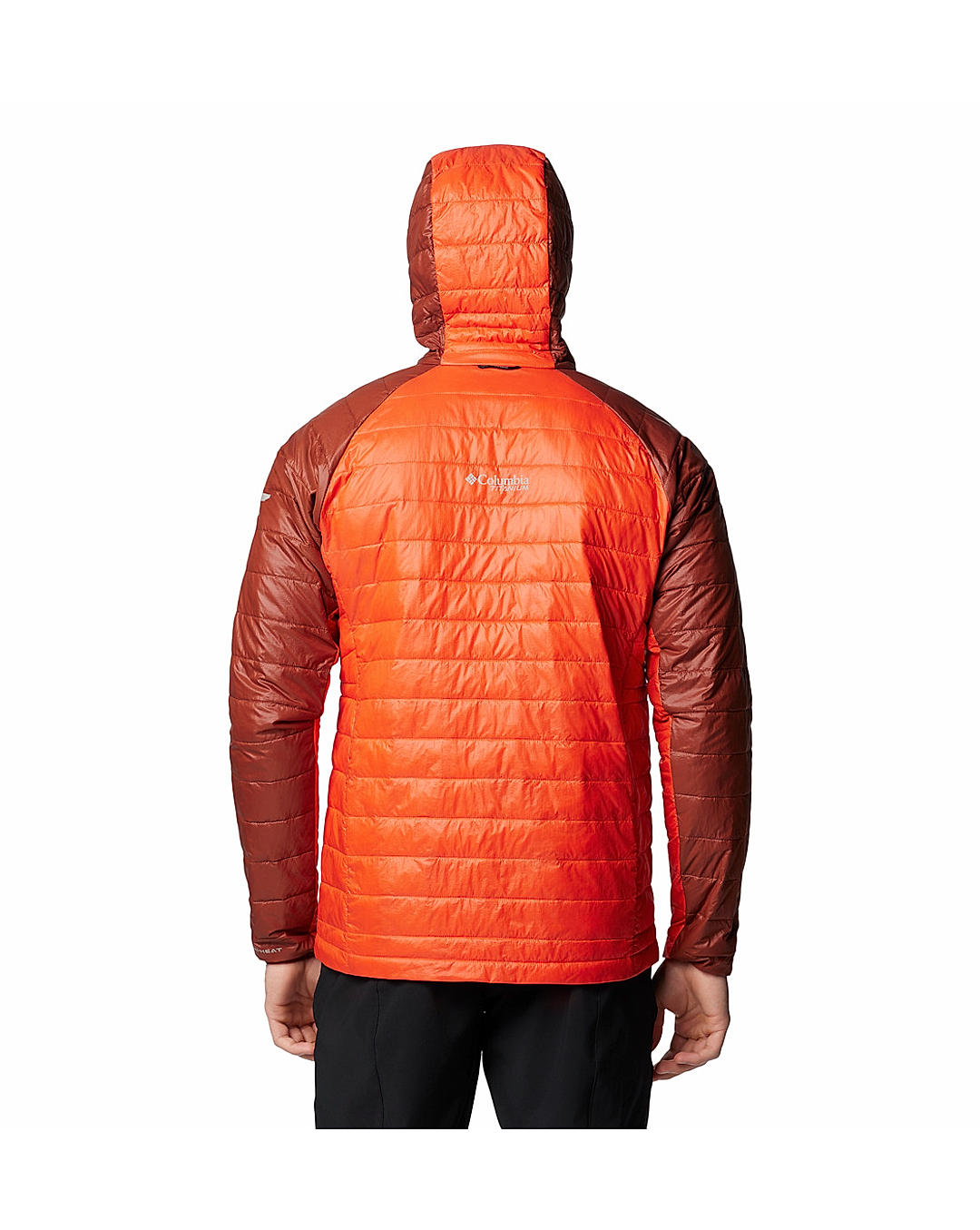 Columbia Mens Orange Omni-Heat Infinity Platinum Peak II Jacket
