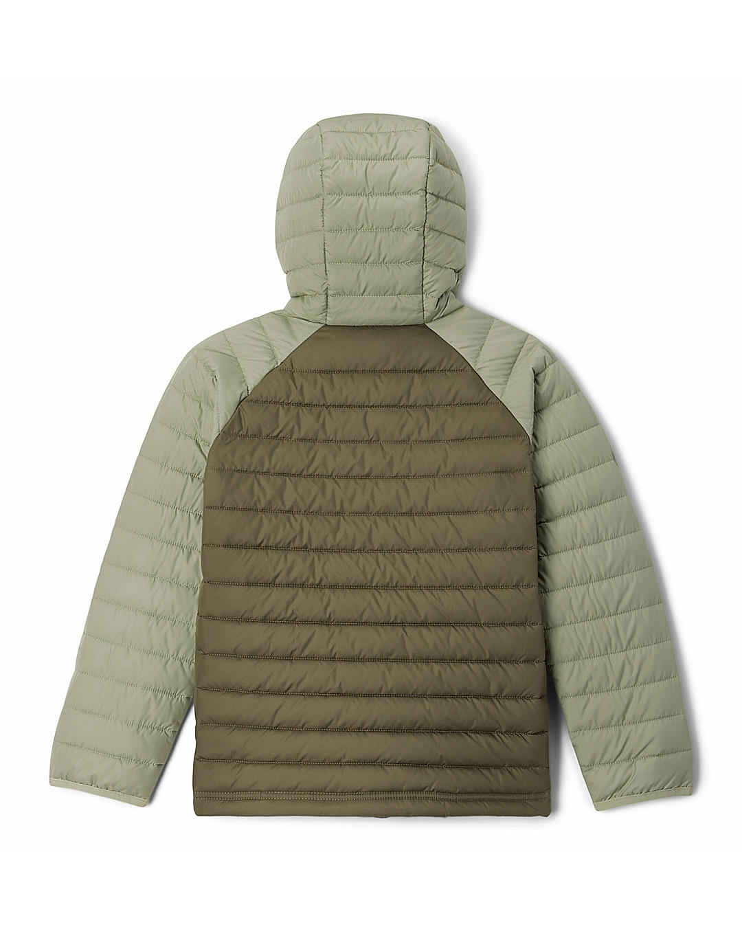 Columbia Kids Girls Olive Omni-Heat Reflective Powder Lite  Jacket