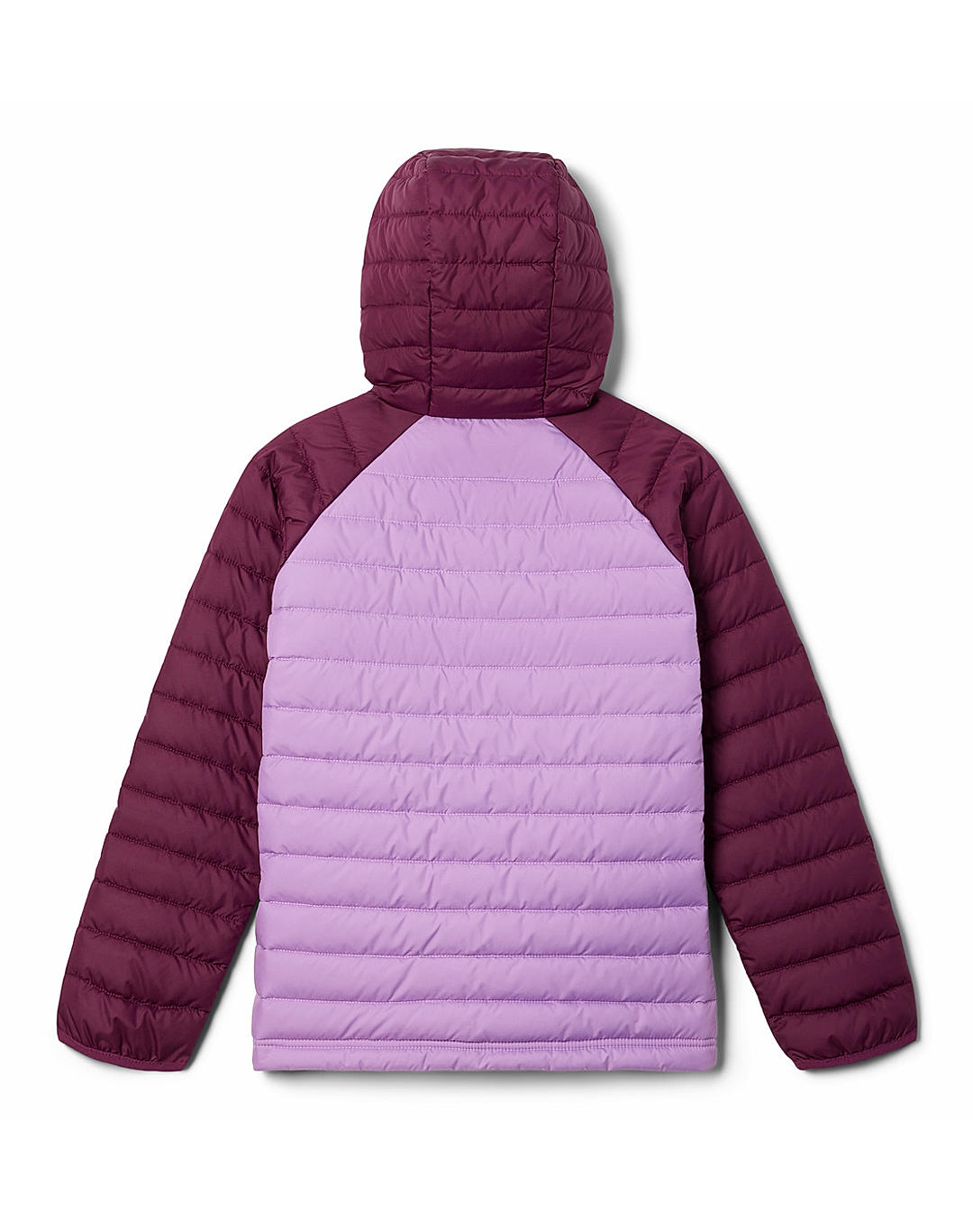 Columbia Kids Girls Purple Omni-Heat Reflective Powder Lite  Jacket