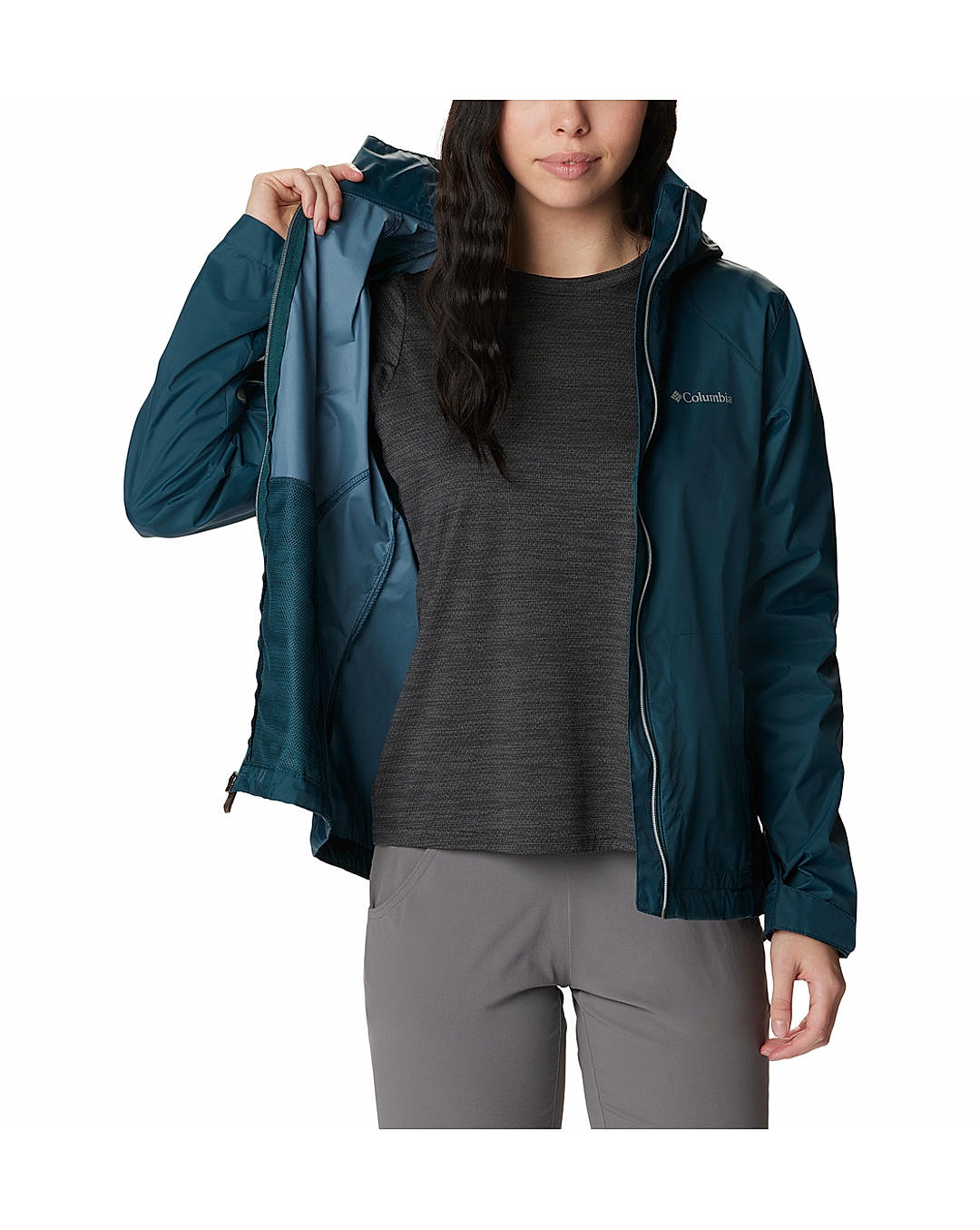 Columbia Womens Navy Switchback III Windcheater