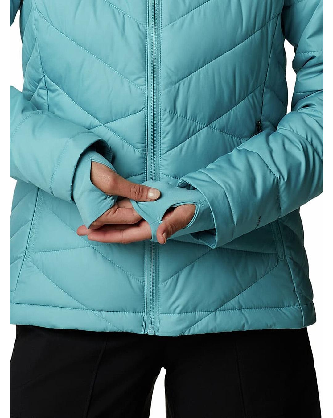 Columbia Womens Black Omni-Heat Reflective Heavenly Jacket