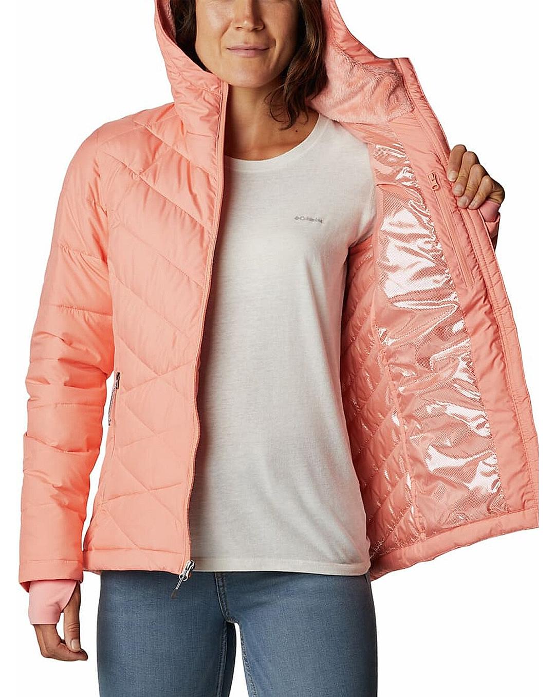 Columbia Womens Black Omni-Heat Reflective Heavenly Jacket