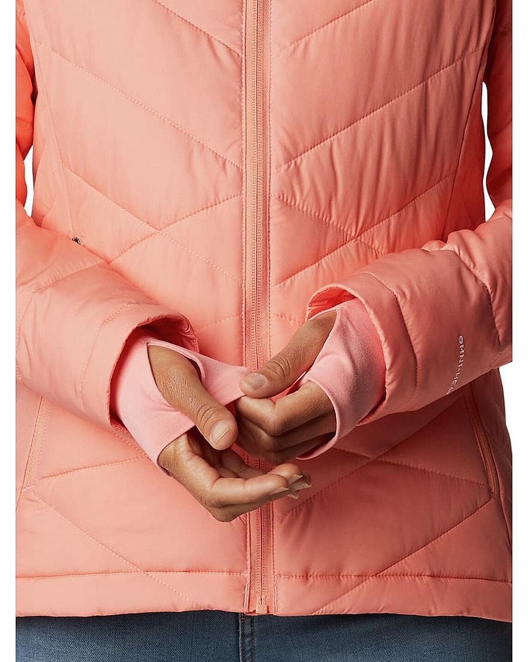 Columbia Womens Black Omni-Heat Reflective Heavenly Jacket