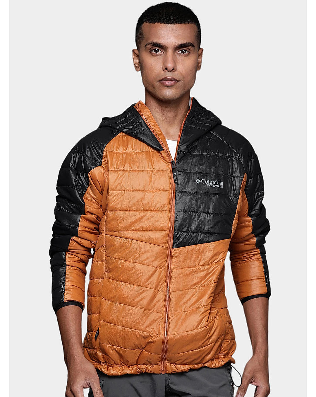 Orange columbia vest shop