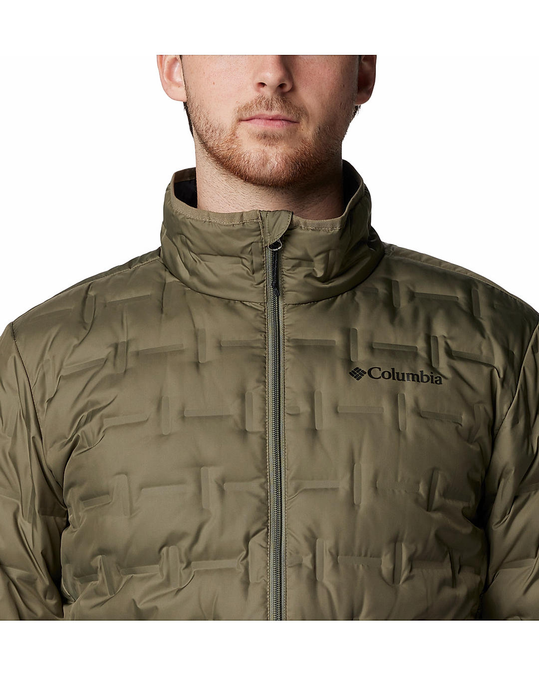 Columbia Mens Green Omni-Heat Reflective Delta Ridge II Down Jacket