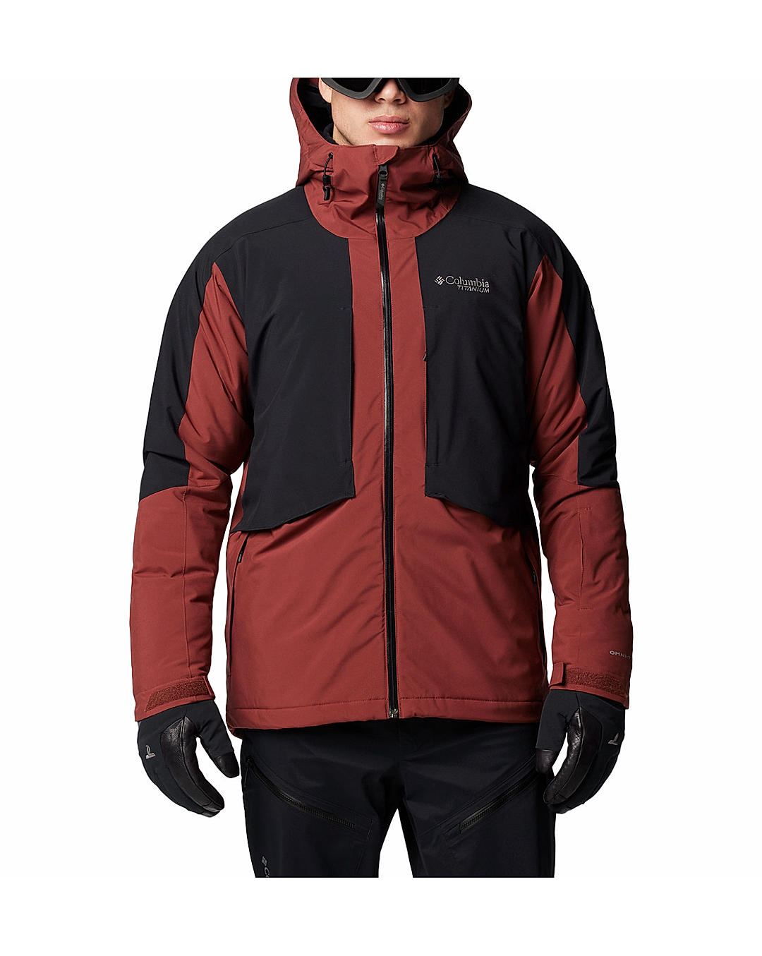 Columbia Mens Red Omni-Heat Infinity Highland Summit II Jacket