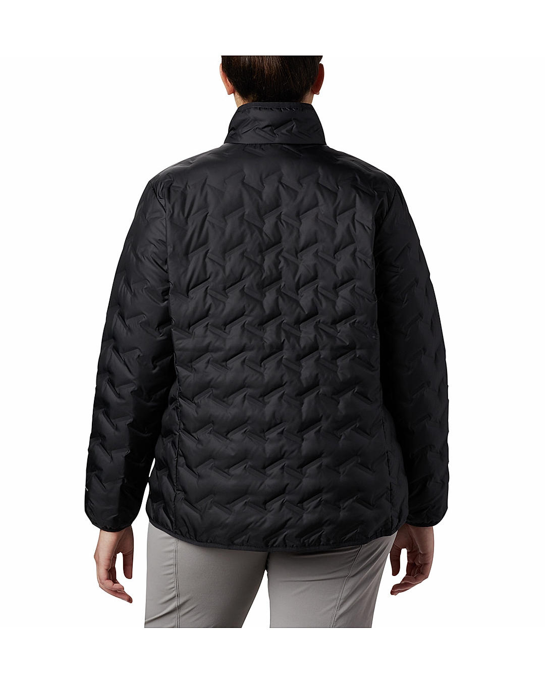 Columbia Womens Black Omni-Heat Reflective Delta Ridge Down Jacket