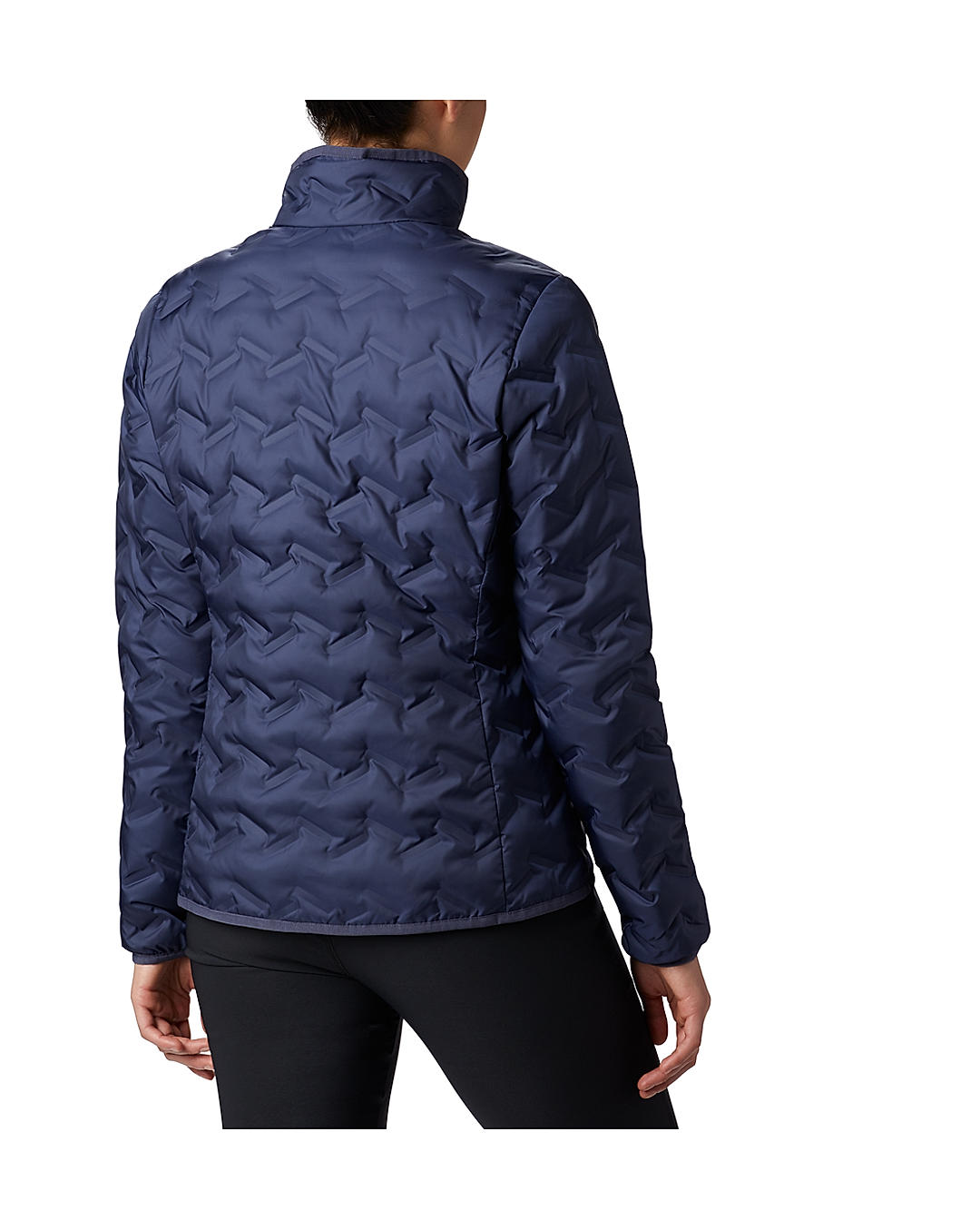 Columbia Womens Navy Omni-Heat Reflective Delta Ridge Down Jacket
