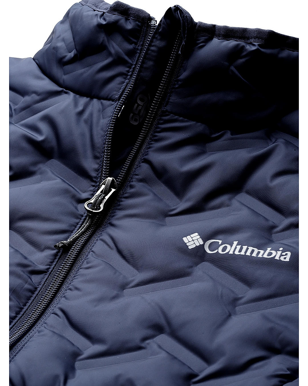Columbia Womens Navy Omni-Heat Reflective Delta Ridge Down Jacket