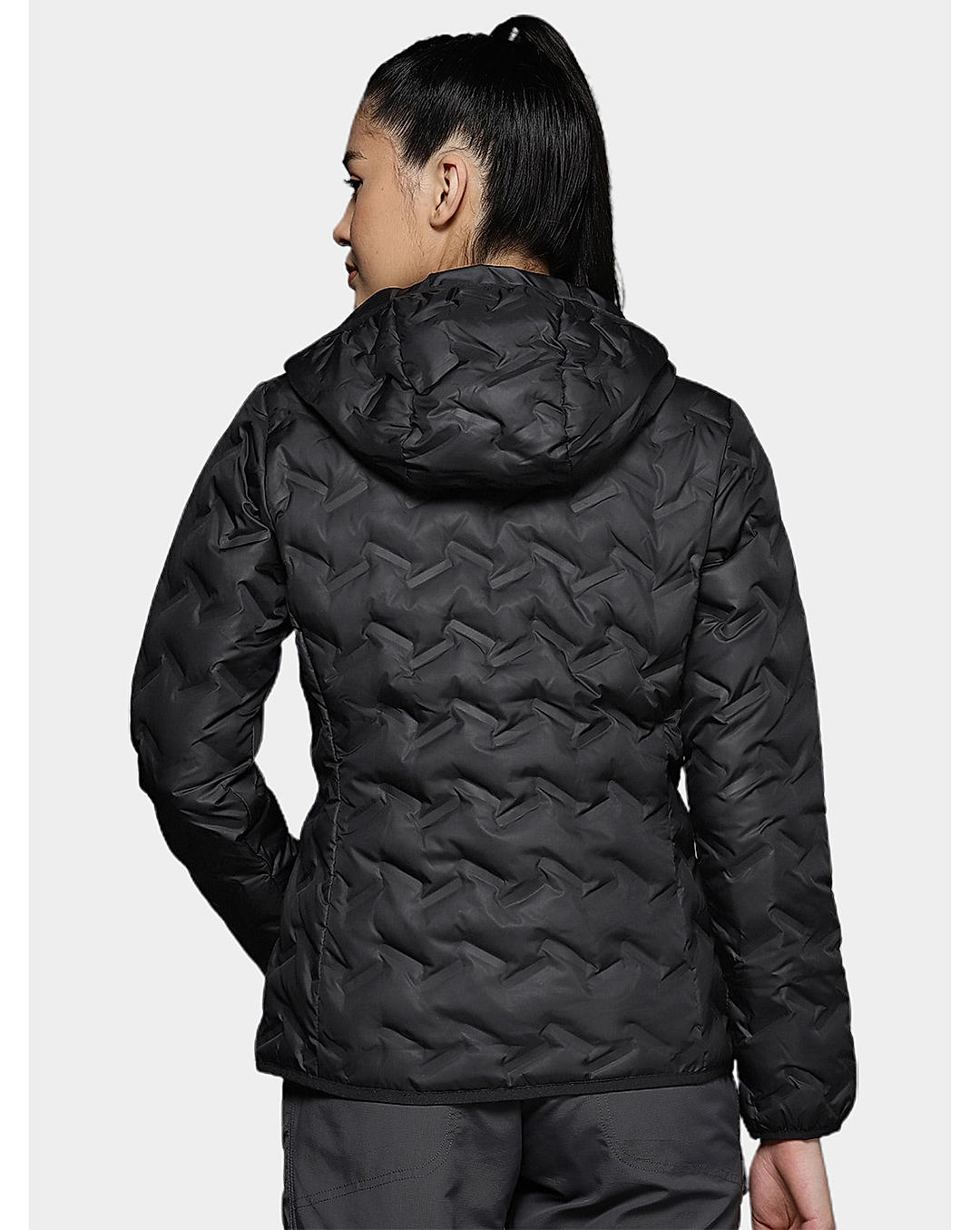 Columbia Womens Black Omni-Heat Reflective Delta Ridge Down Jacket