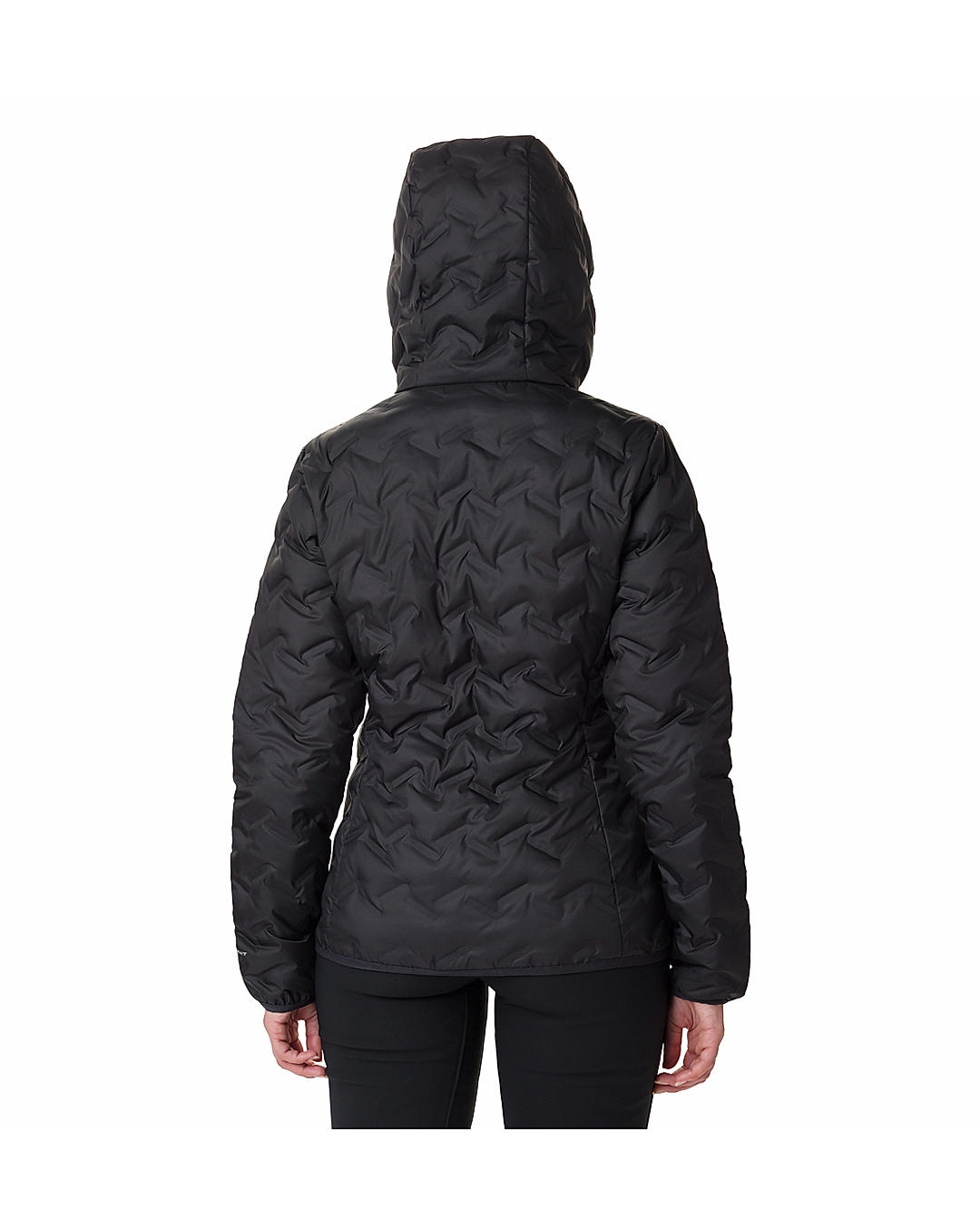 Columbia Womens Black Omni-Heat Reflective Delta Ridge Down Jacket