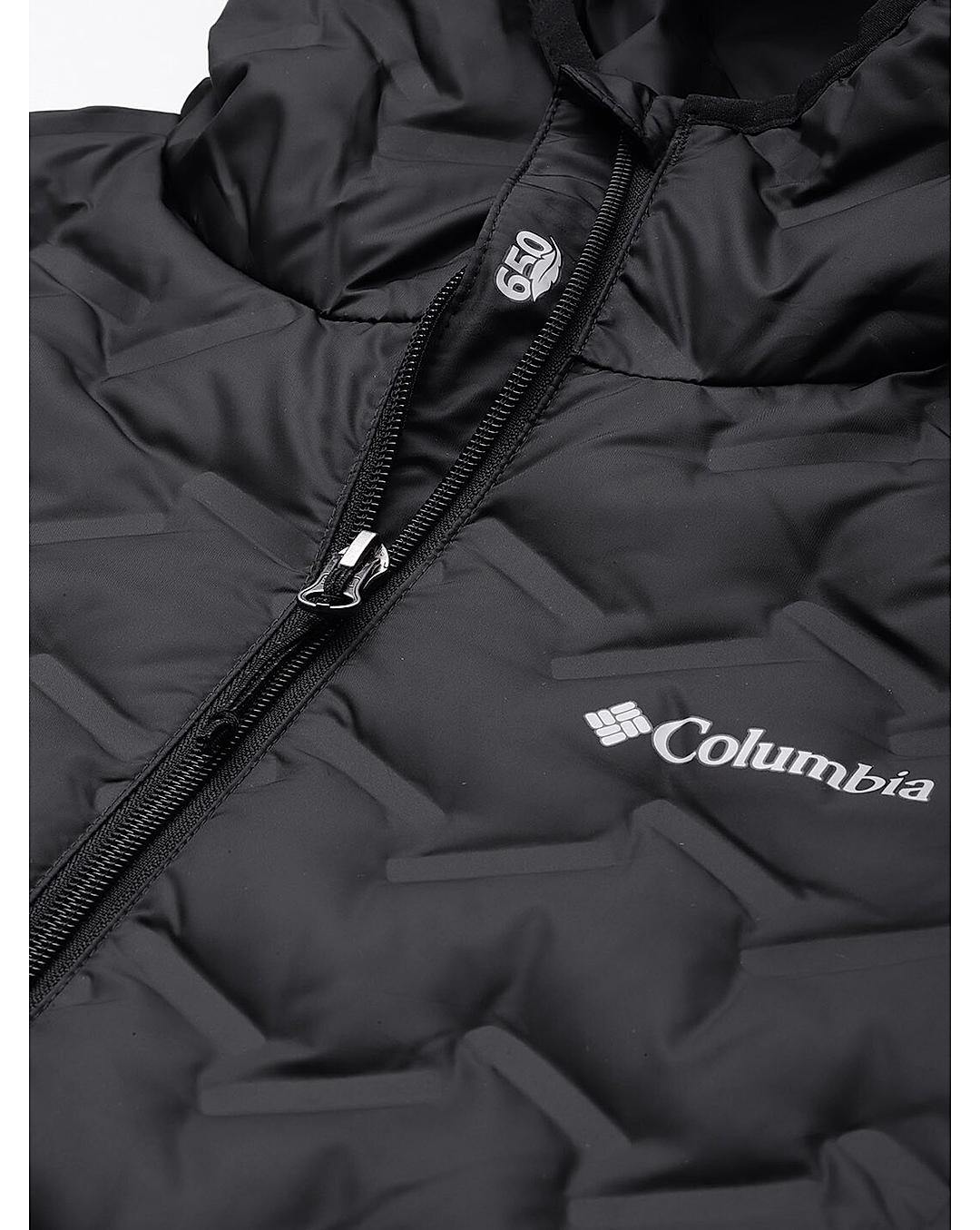 Columbia Womens Black Omni-Heat Reflective Delta Ridge Down Jacket
