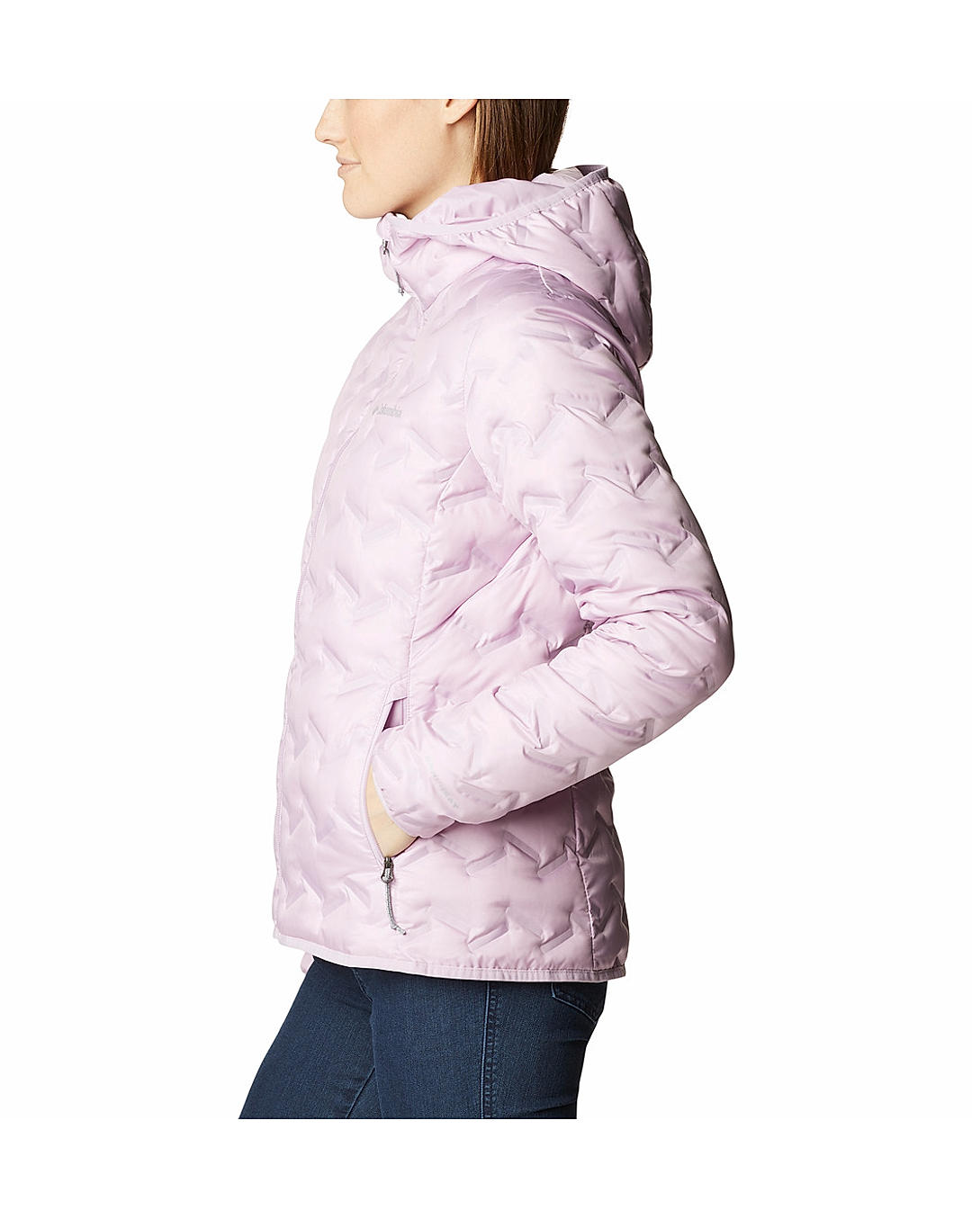 Columbia Womens Purple Omni-Heat Reflective Delta Ridge Down Jacket