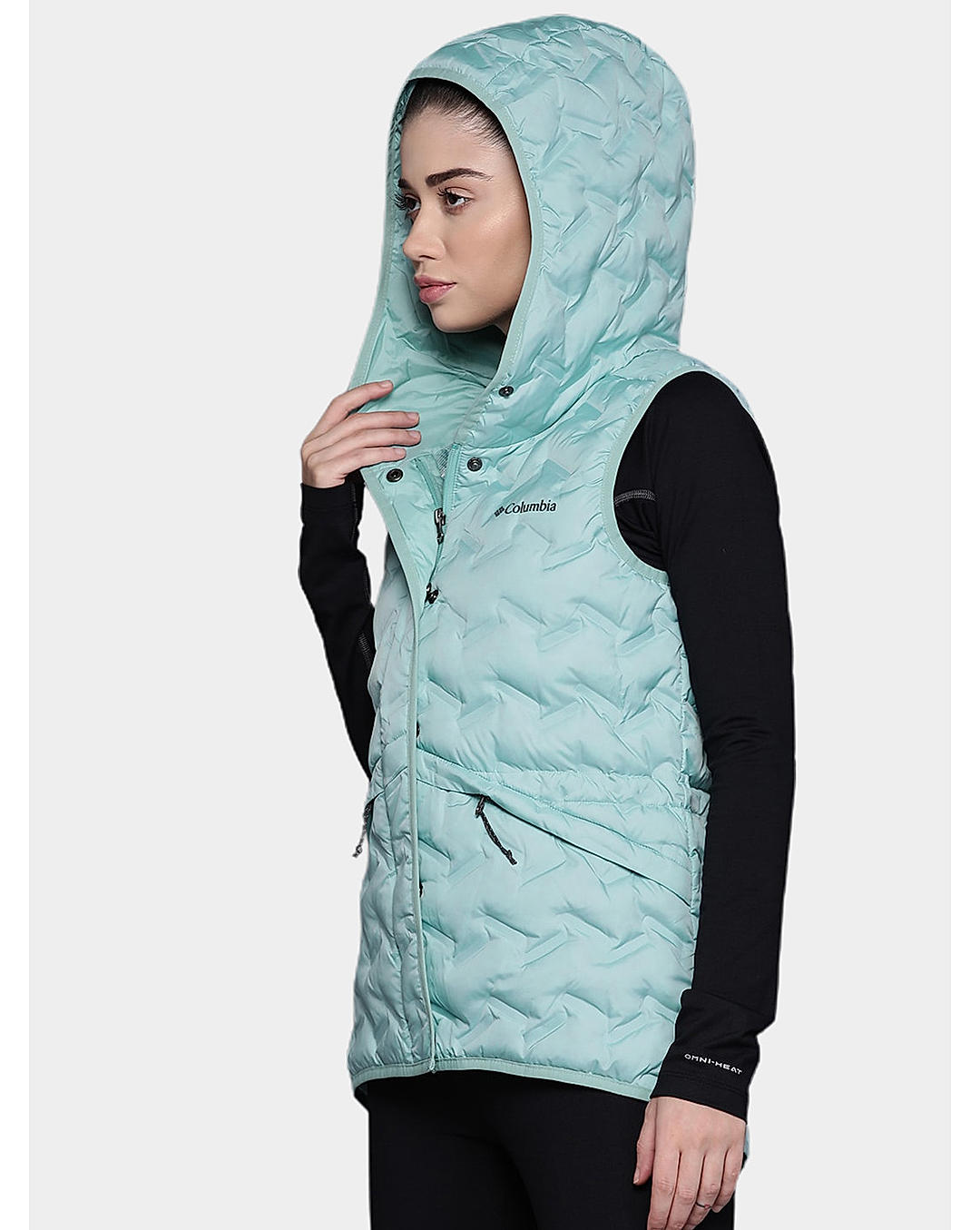 Buy Columbia Women Green Delta Ridge Hooded Vest Online at Adventuras 518296