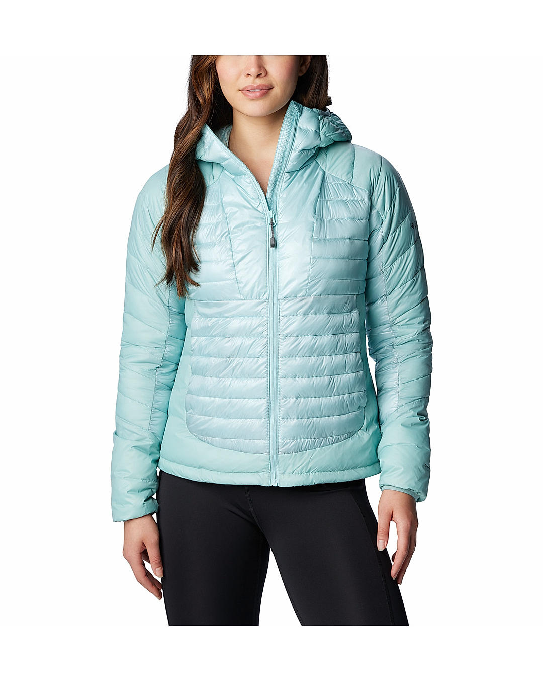 Buy Columbia Women Green Labyrinth Loop Hooded Jacket Online at Adventuras 517614