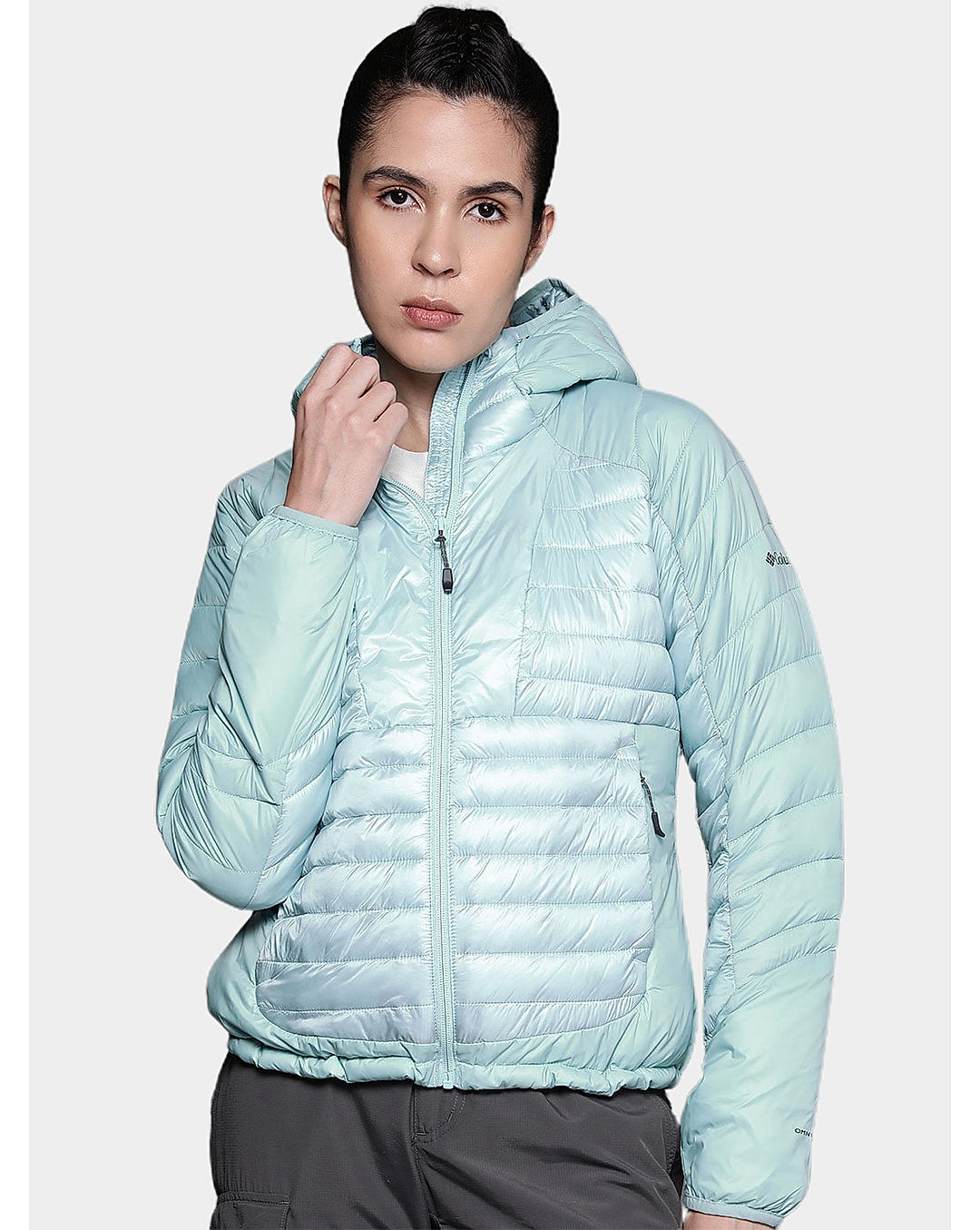 Columbia Womens Blue Omni-Heat Infinity Labyrinth Loop Jacket