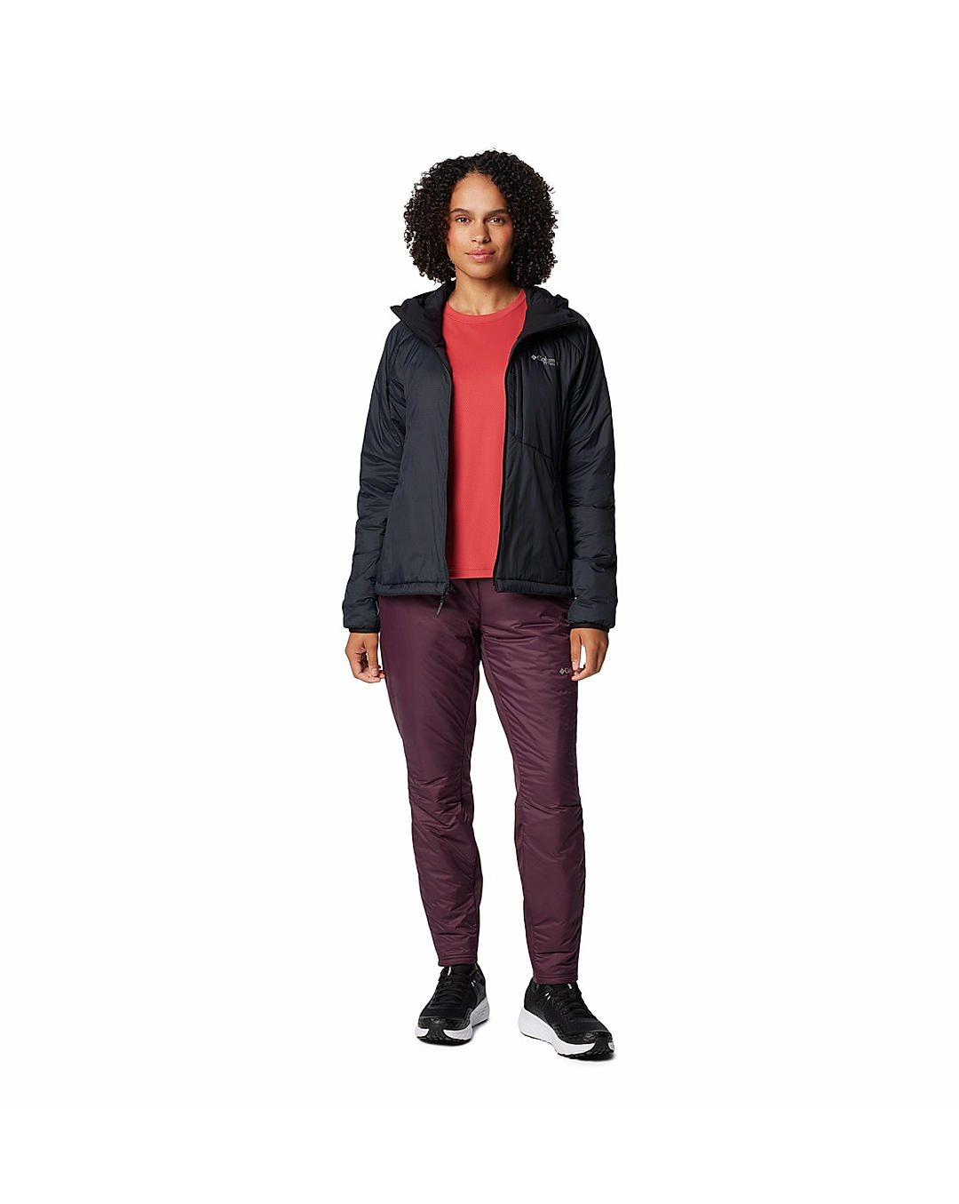Columbia Womens Black Omni-Shield Silver Leaf II Stretch Insulated Jacket