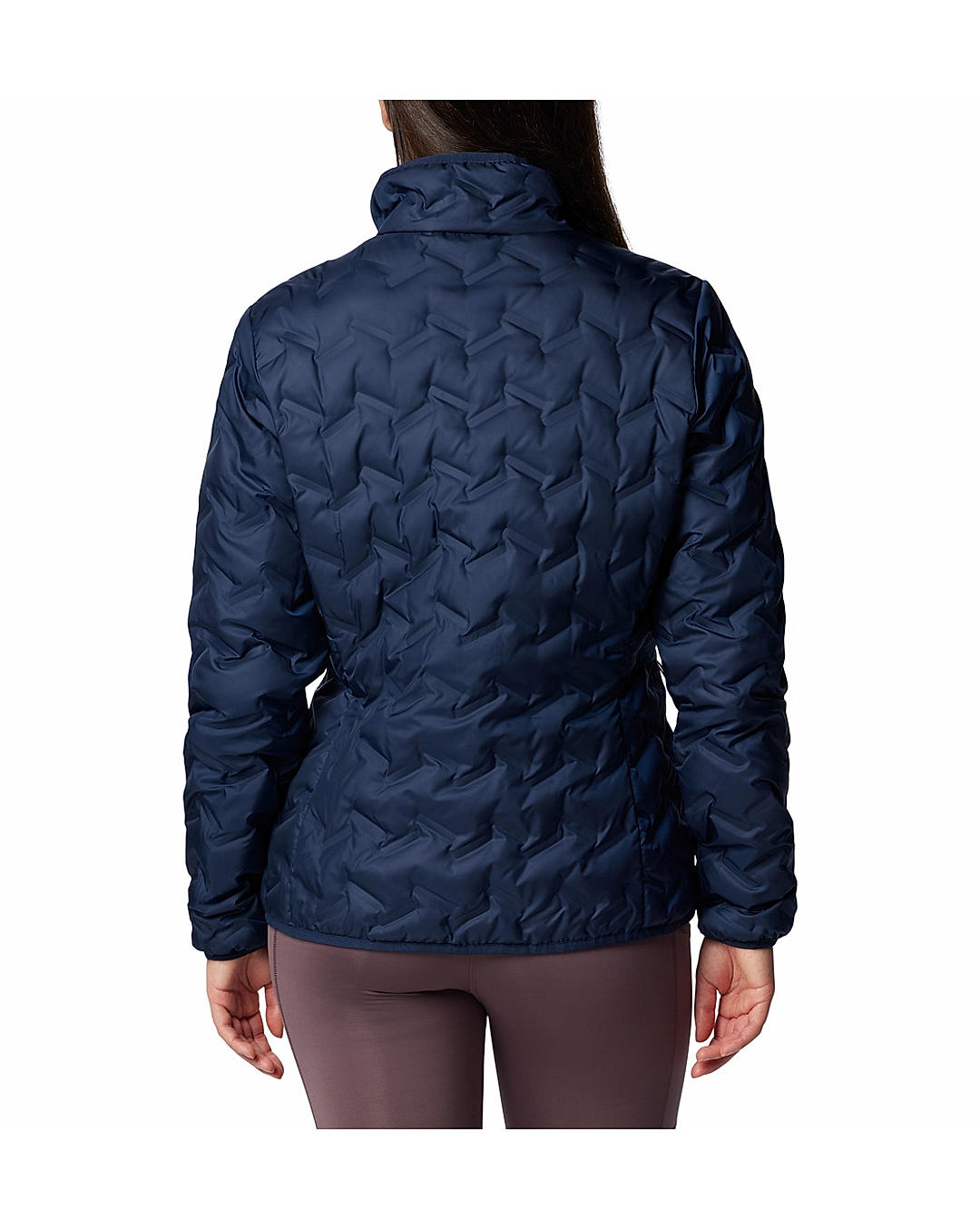 Columbia Womens Navy Omni-Heat Reflective Delta Ridge II Down Jacket