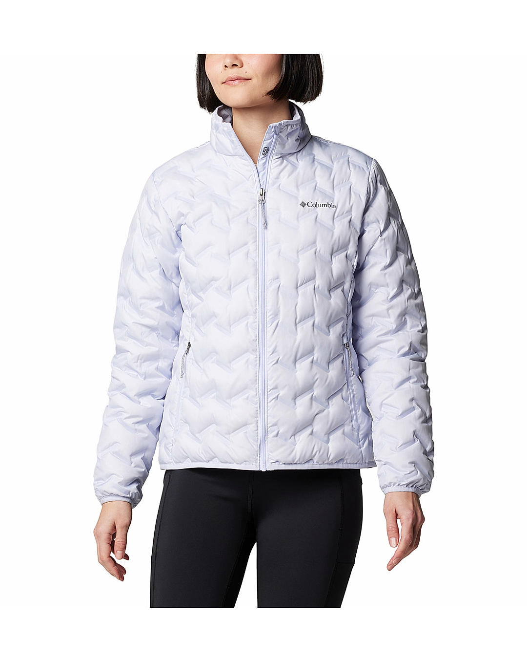 Columbia Womens Purple Omni-Heat Reflective Delta Ridge II Down Jacket