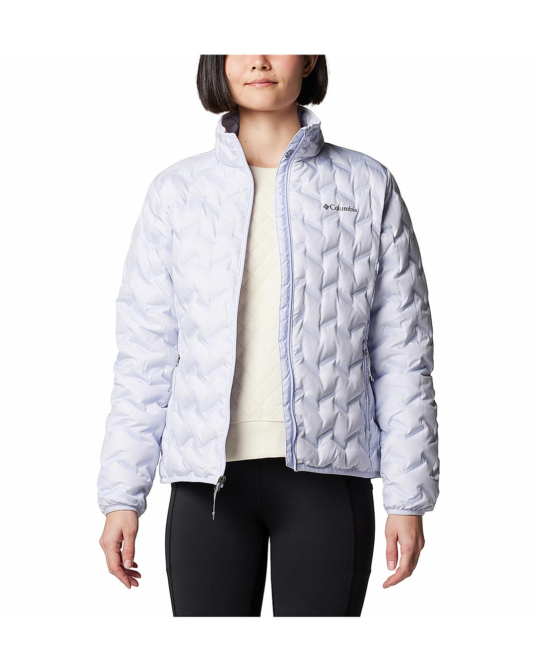 Columbia Womens Purple Omni-Heat Reflective Delta Ridge II Down Jacket