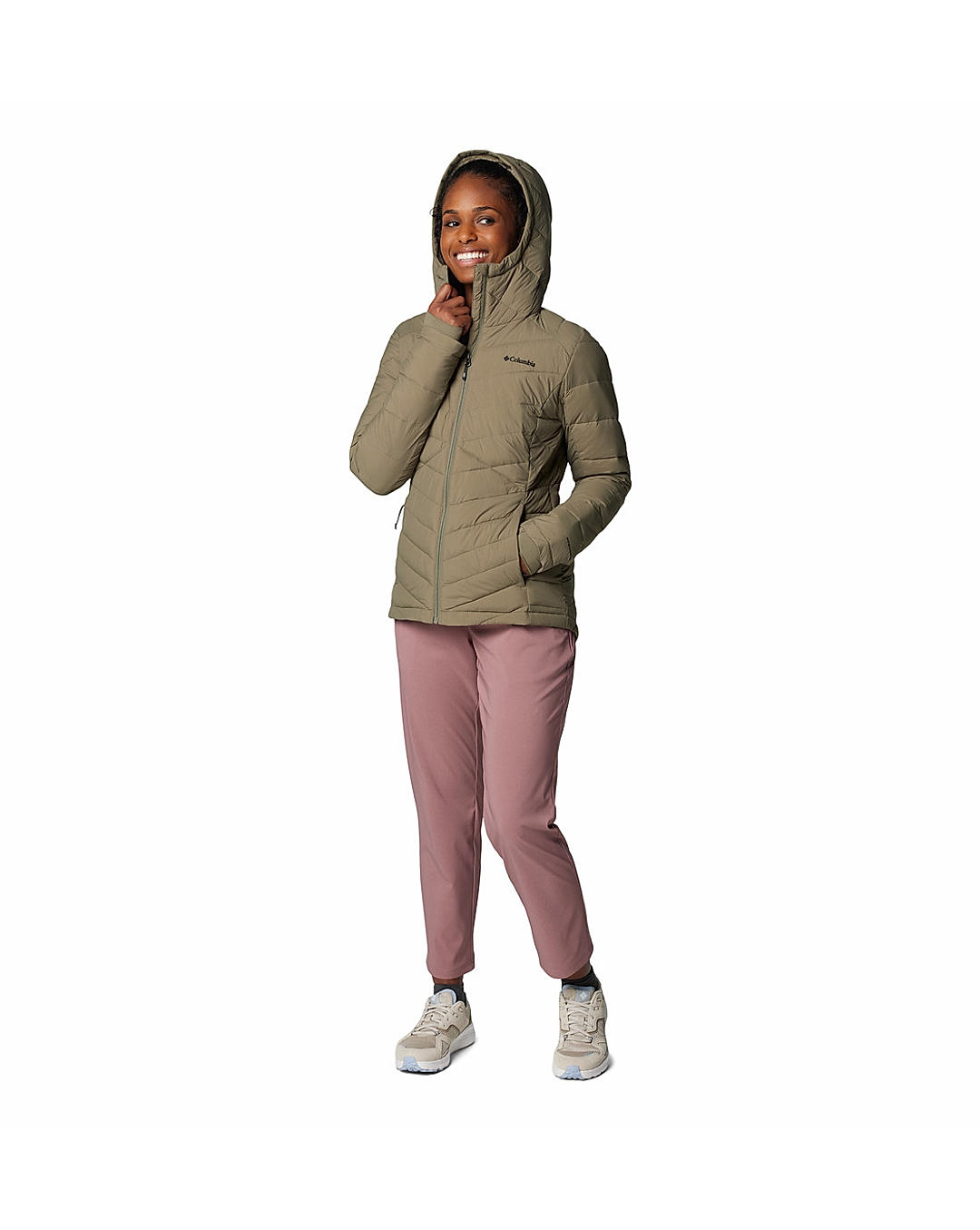 Columbia Womens Olive Omni-Heat Infinity Joy Peak II Jacket