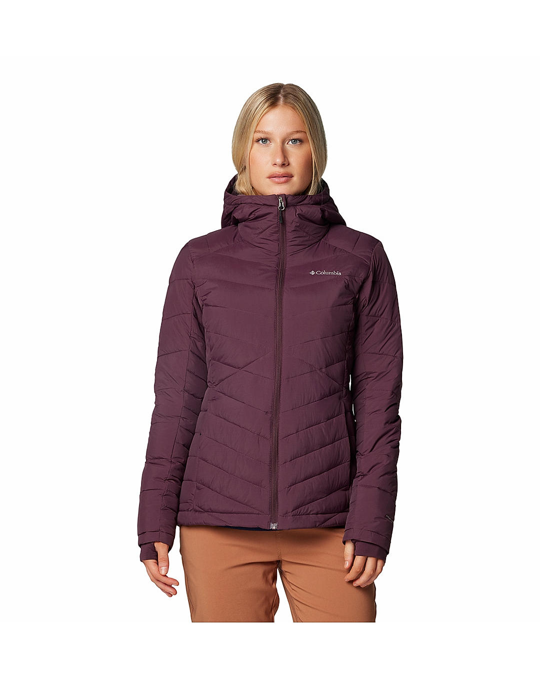 Columbia Womens Purple Omni-Heat Infinity Joy Peak II Jacket