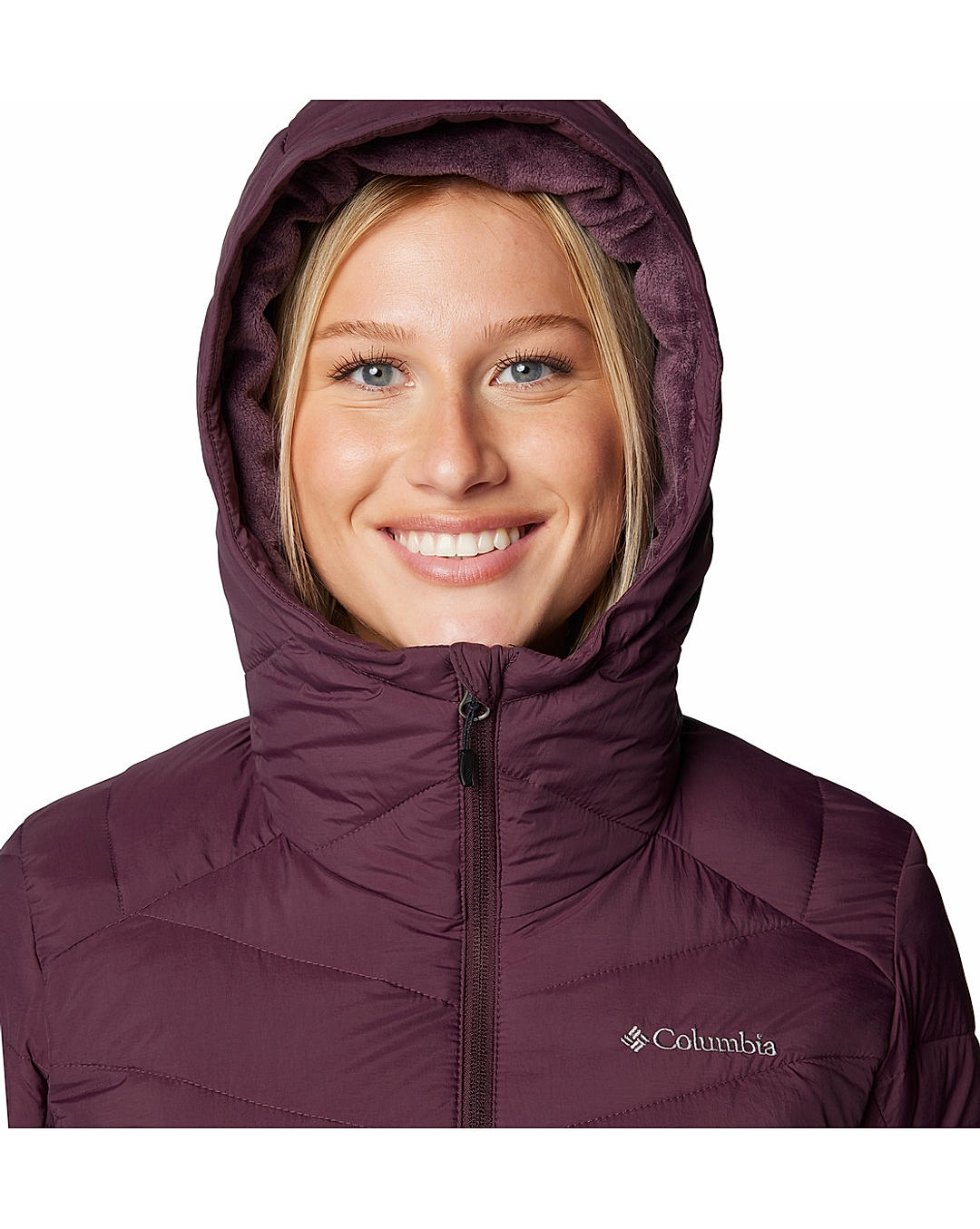Columbia Womens Purple Omni-Heat Infinity Joy Peak II Jacket