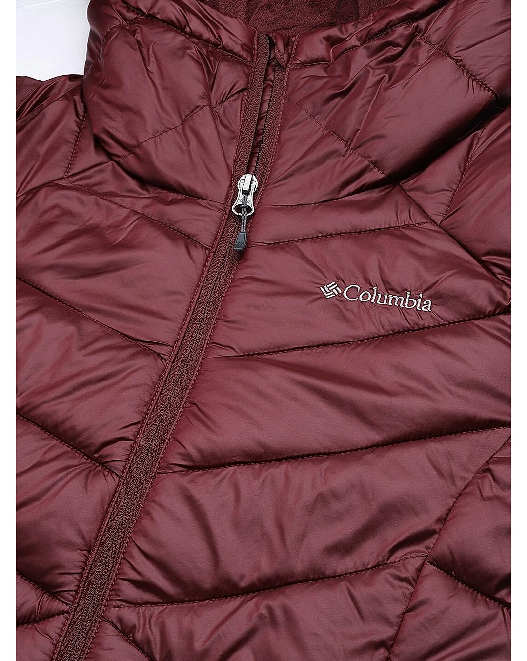 Columbia Womens Red Omni-Heat Infinity Joy Peak Mid Jacket