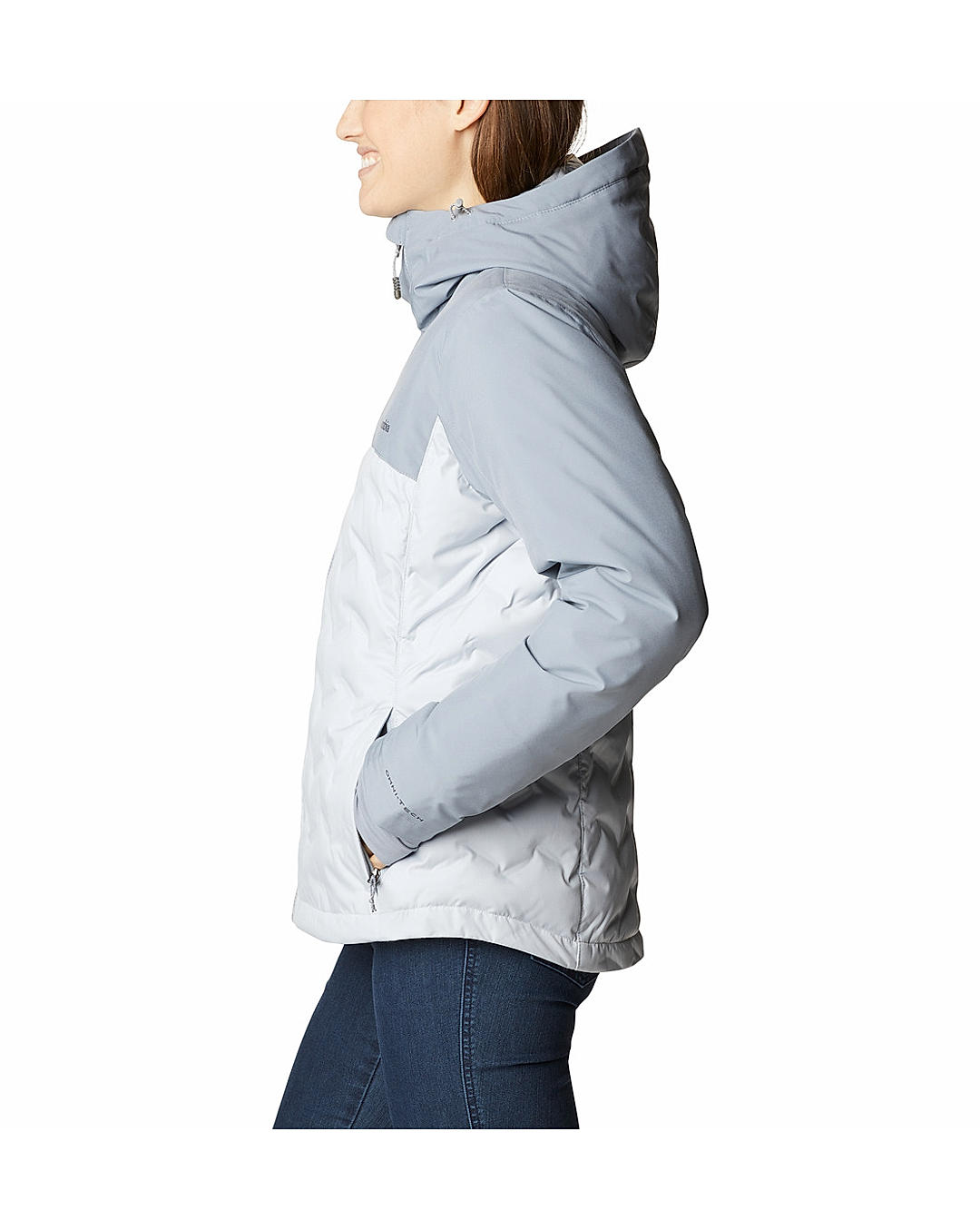 Buy Columbia Women Grey Grand Trek II Down Jacket Online at Adventuras 518303