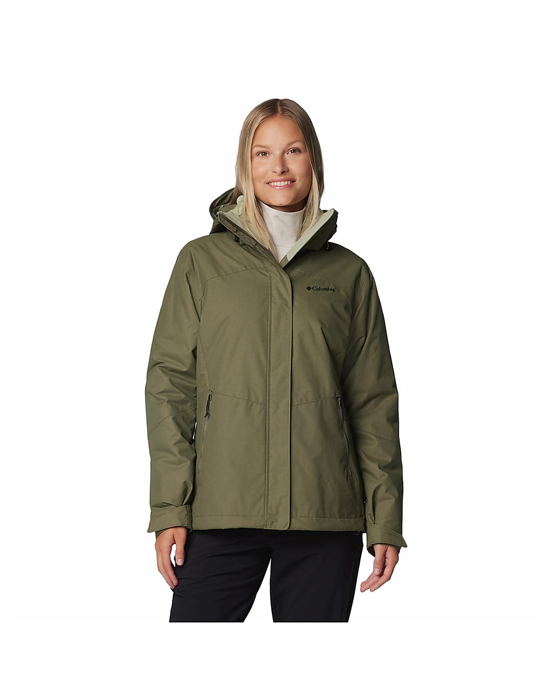 Buy Columbia Womens Green Omni Heat Reflective Bugaboo Iii Fleece Interchange Jacket Online at Adventuras 538643