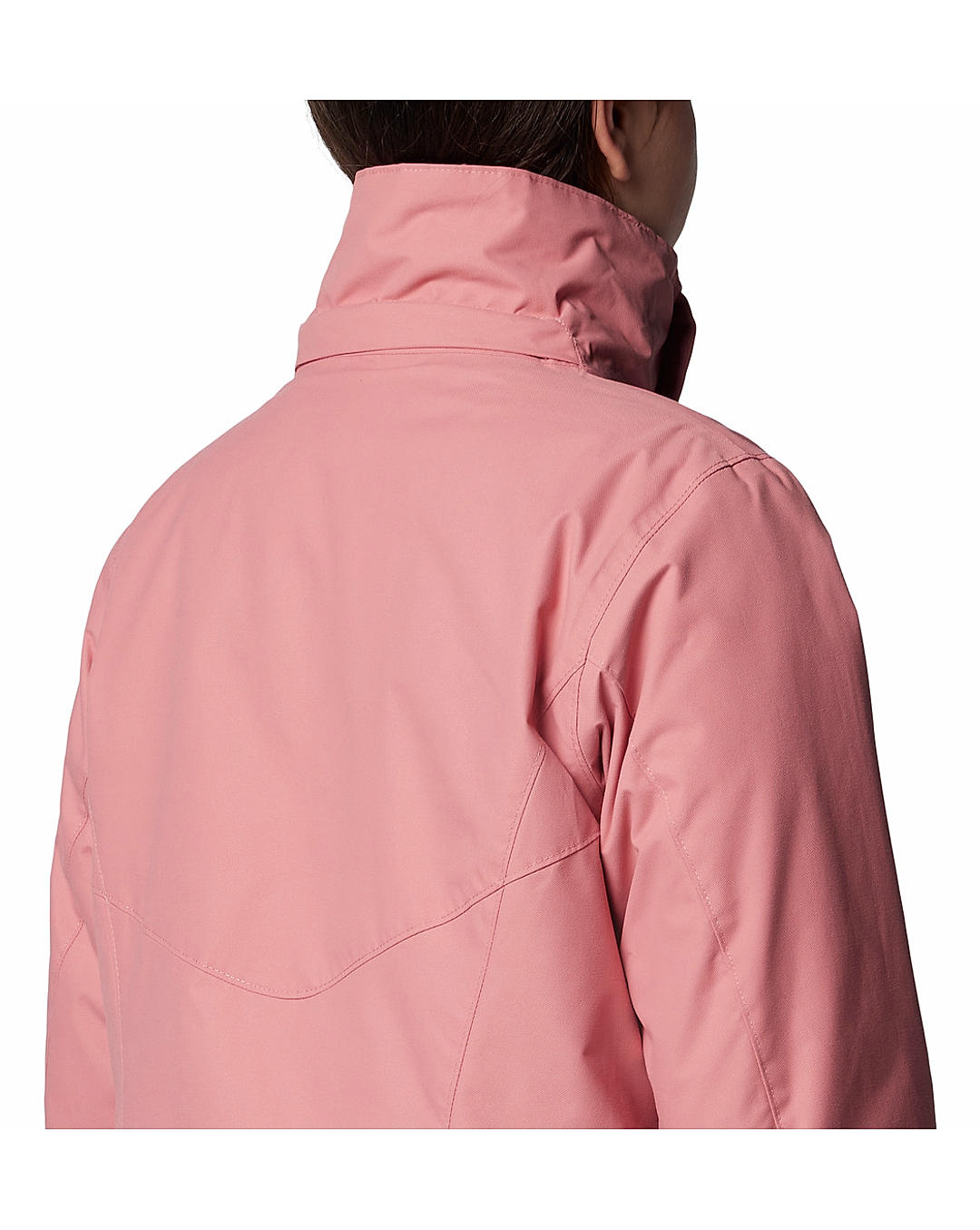 Columbia Womens Pink Omni-Heat Reflective Bugaboo III Fleece Interchange Jacket