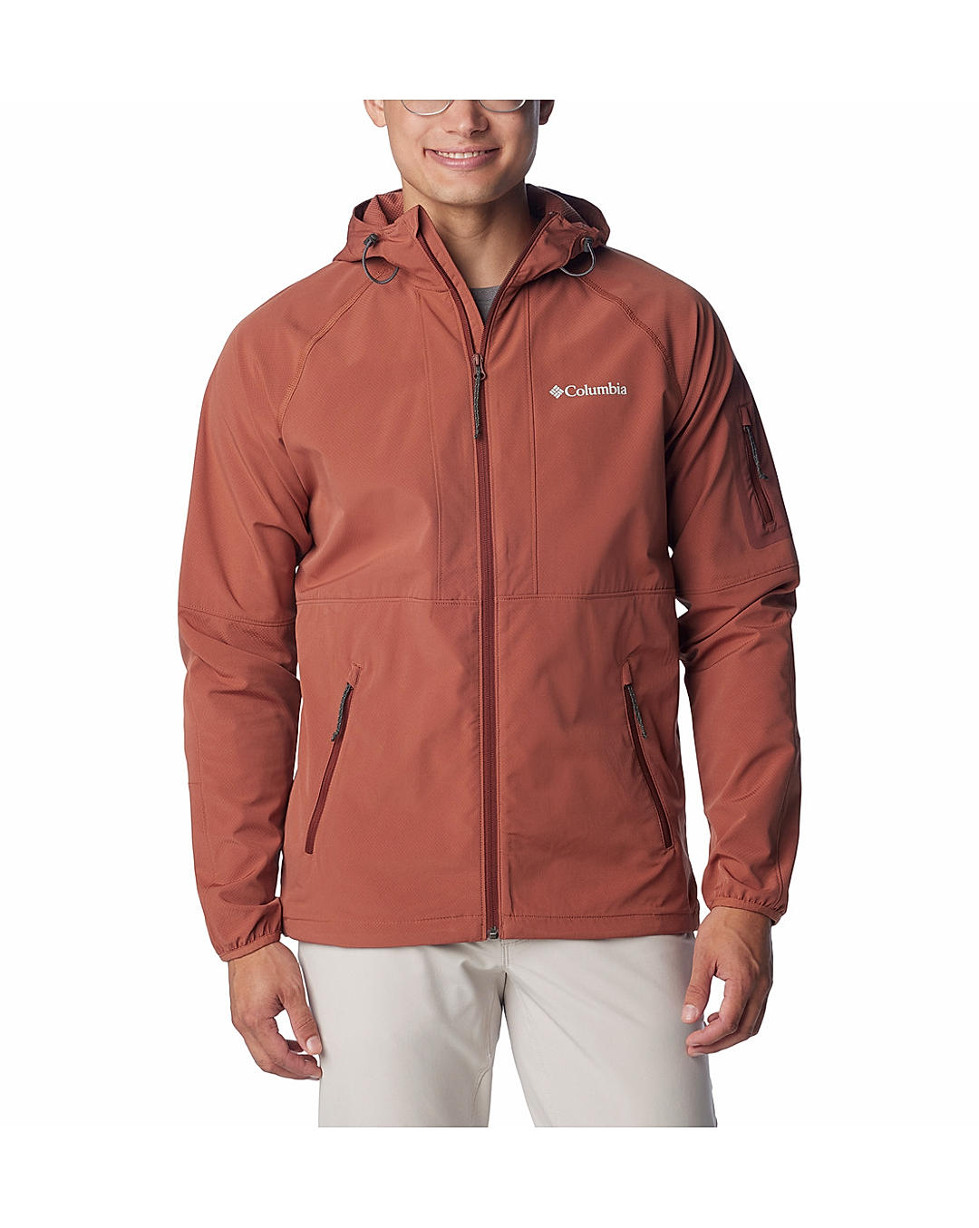 Buy Columbia Men Brown Tall Heights Hooded Softshell Online at Adventuras 526433