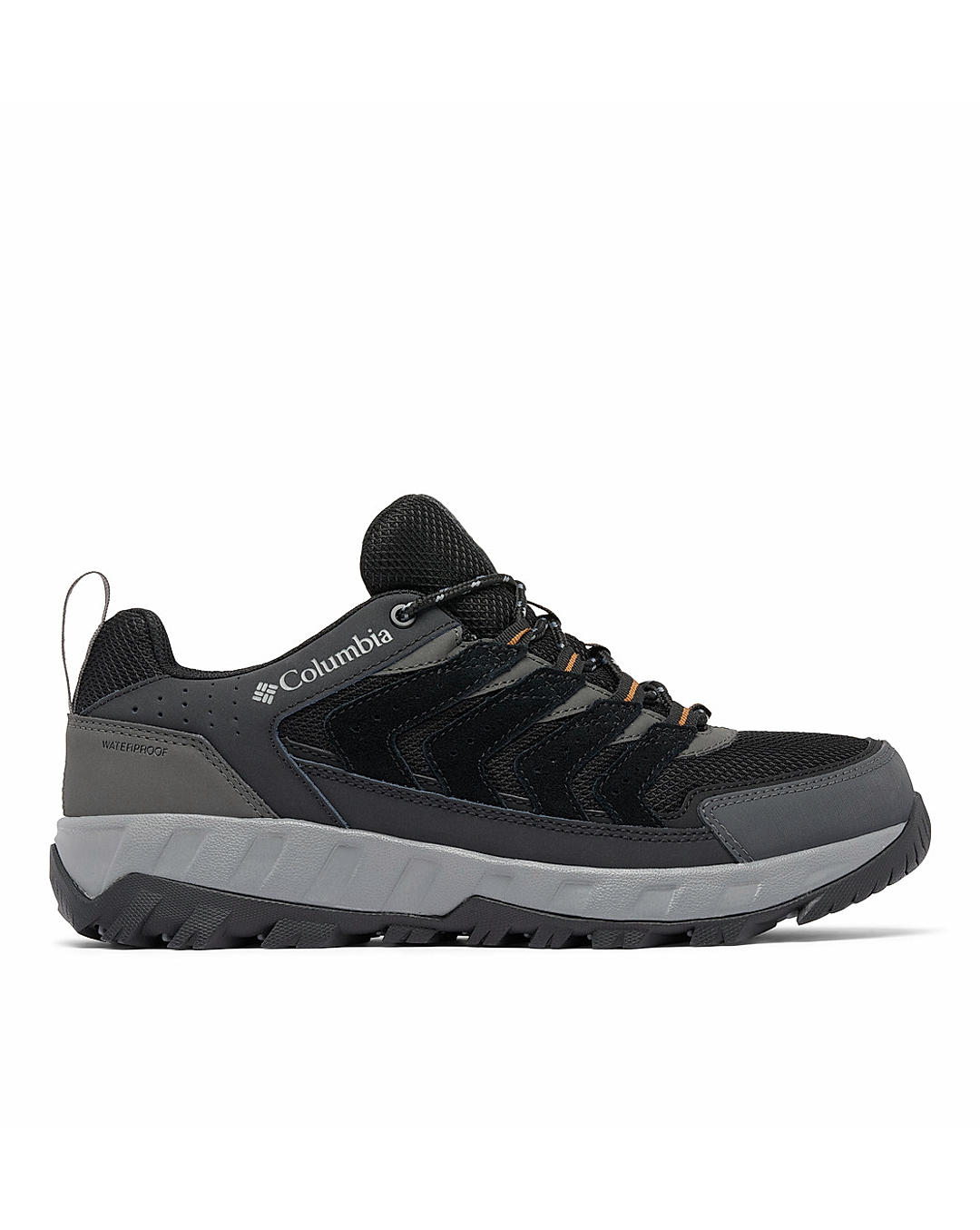 Columbia Mens Black STRATA TRAIL LOW WP