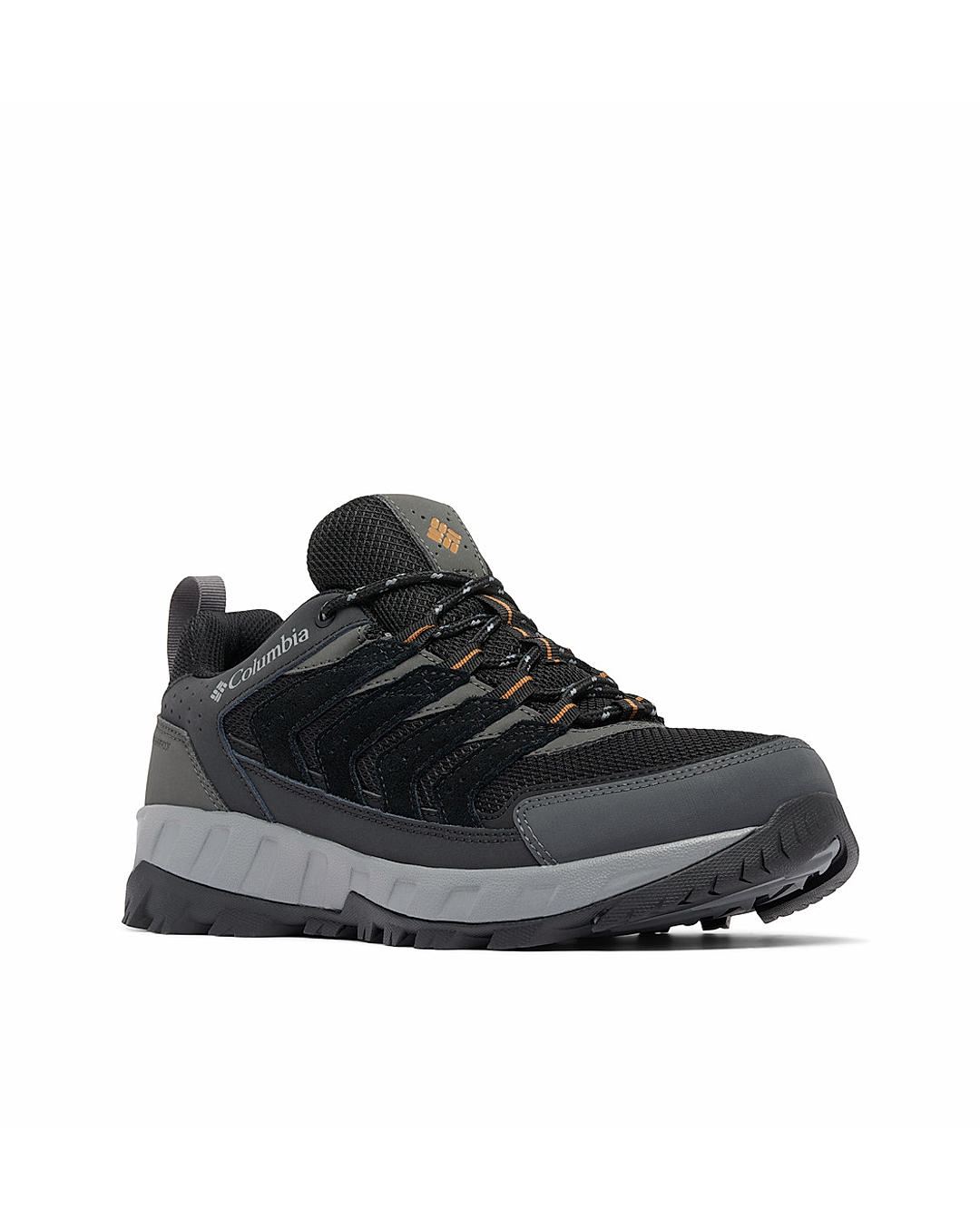 Columbia Mens Black STRATA TRAIL LOW WP