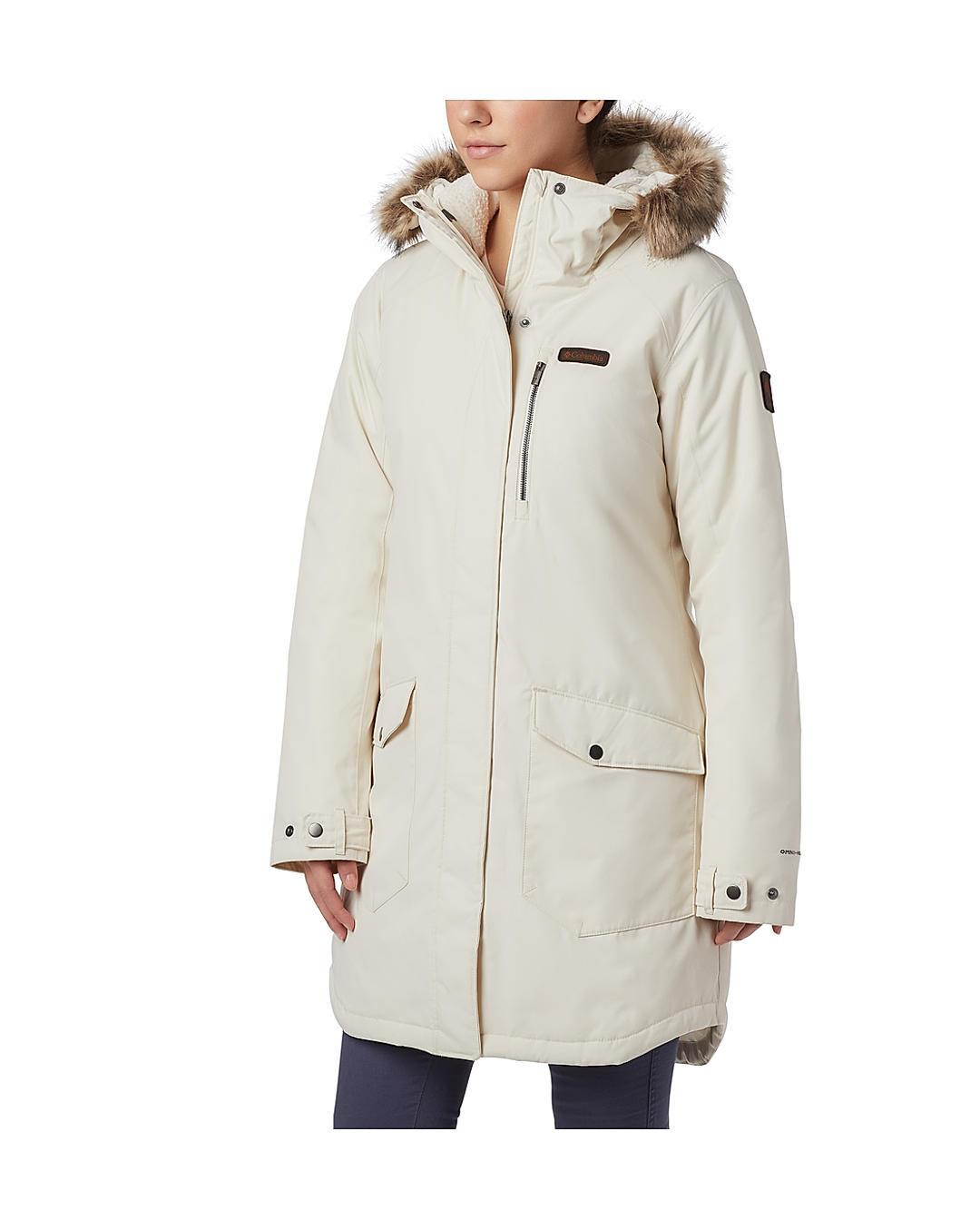 Buy Women Brown Delta Ridge Long Down Jacket Online at Columbia Sportswear  | 518146