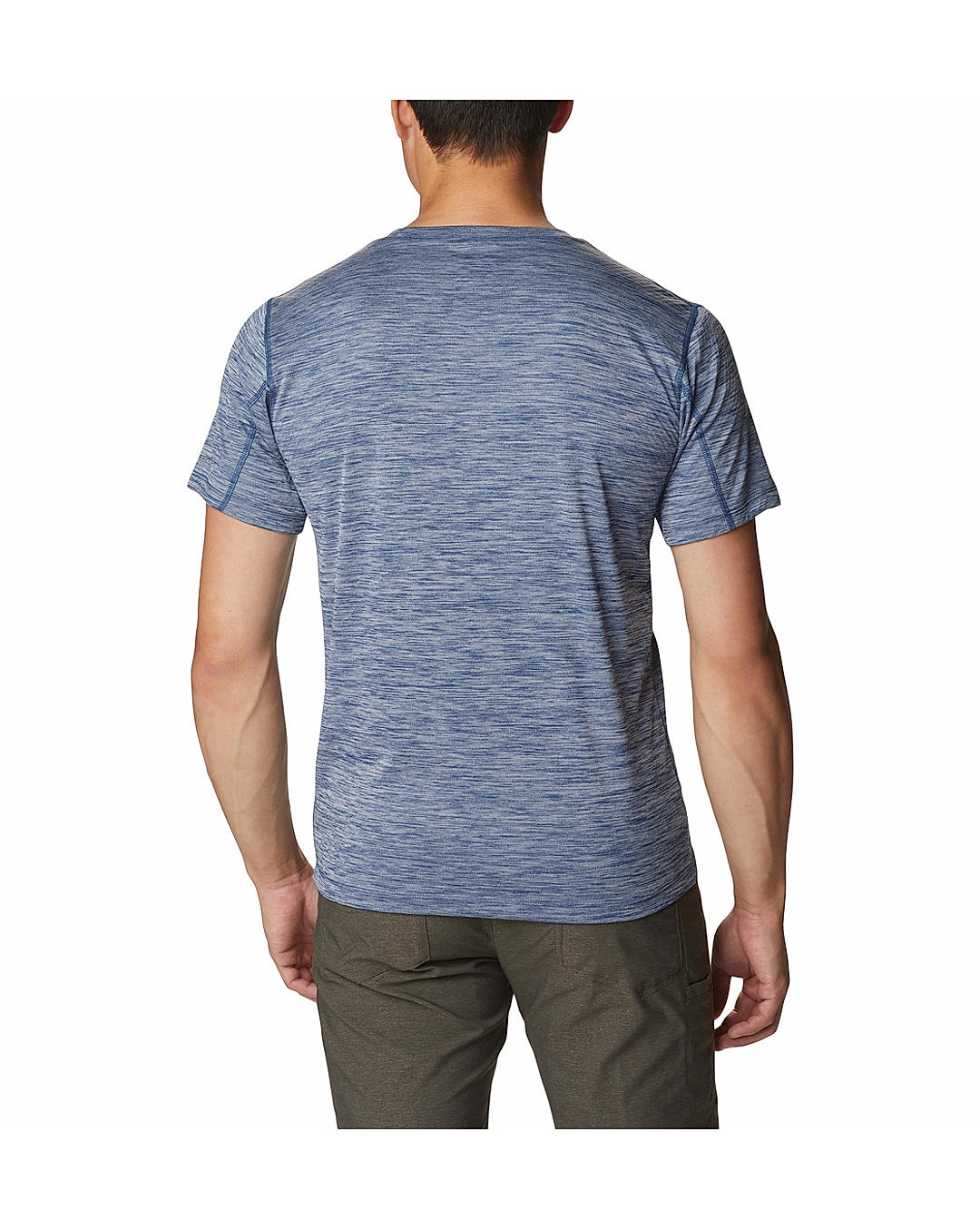 Columbia Men Navy Zero Rules Short Sleeve Graphic Shirt