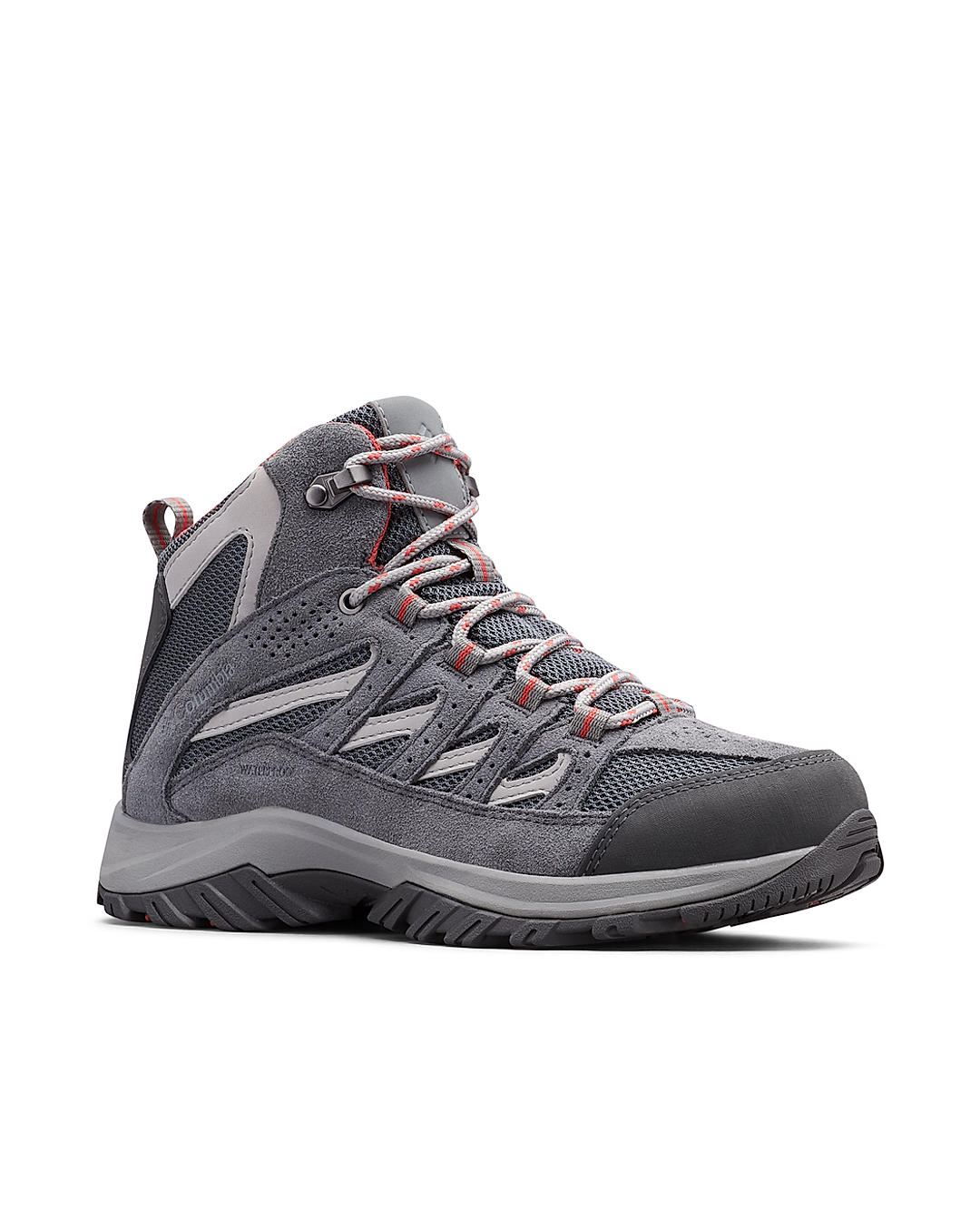 Columbia Women Grey Crestwood Mid Water Resistant Shoes