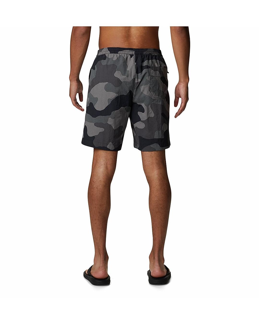 Columbia Men Camo Print M Summerdry Short