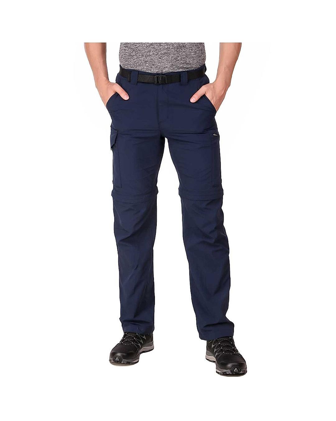 Hiauspor Men's Convertible Pants Quick Dry Zip Off Lightweight for Hiking  Fishing Outdoor Safari with 6 Pockets Black XXL - Walmart.com