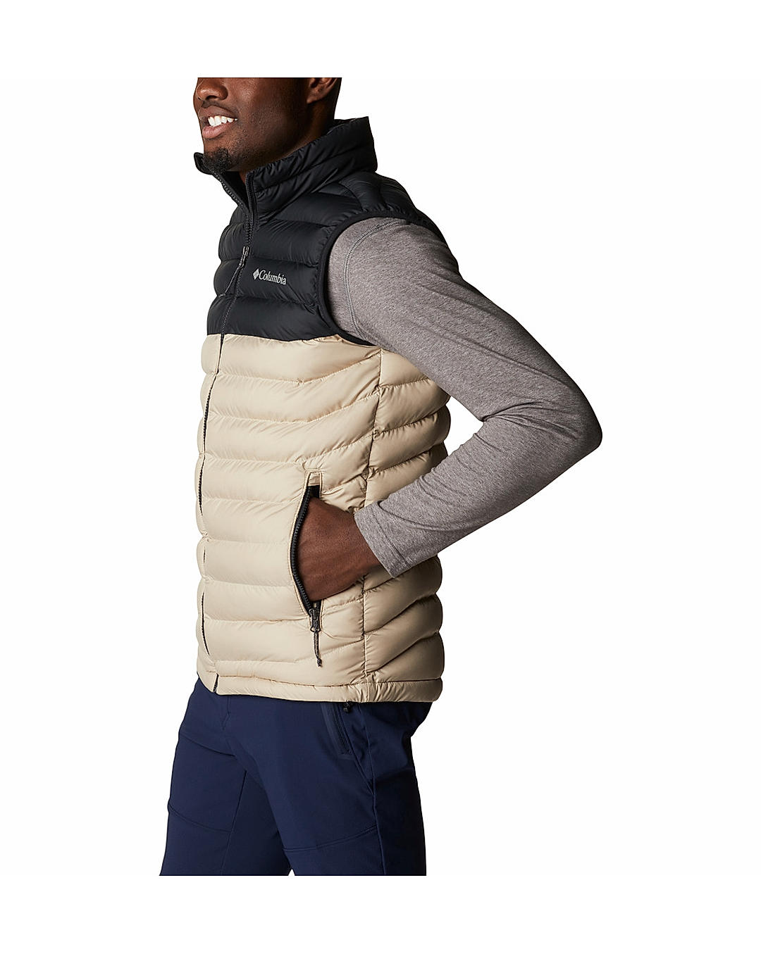 Columbia powder lite outlet vest mens