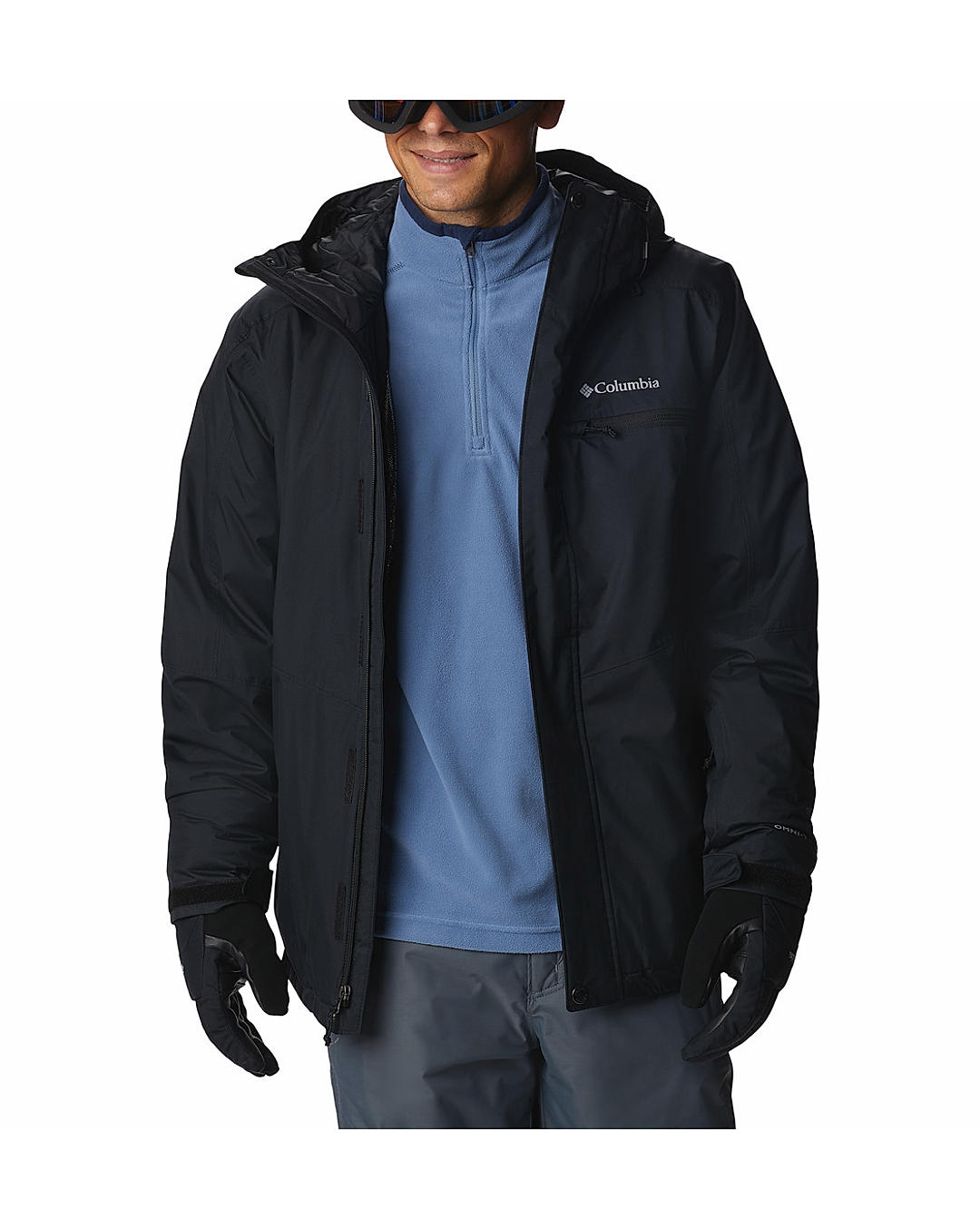 Buy Columbia Black Valley Point Jacket For Men Online at