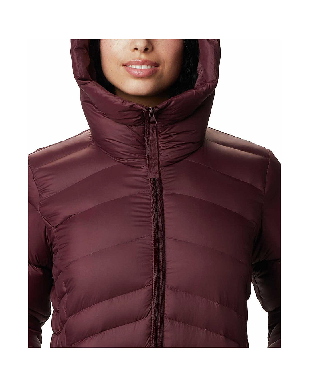 Women's Autumn Park™ Down Hooded Mid Jacket