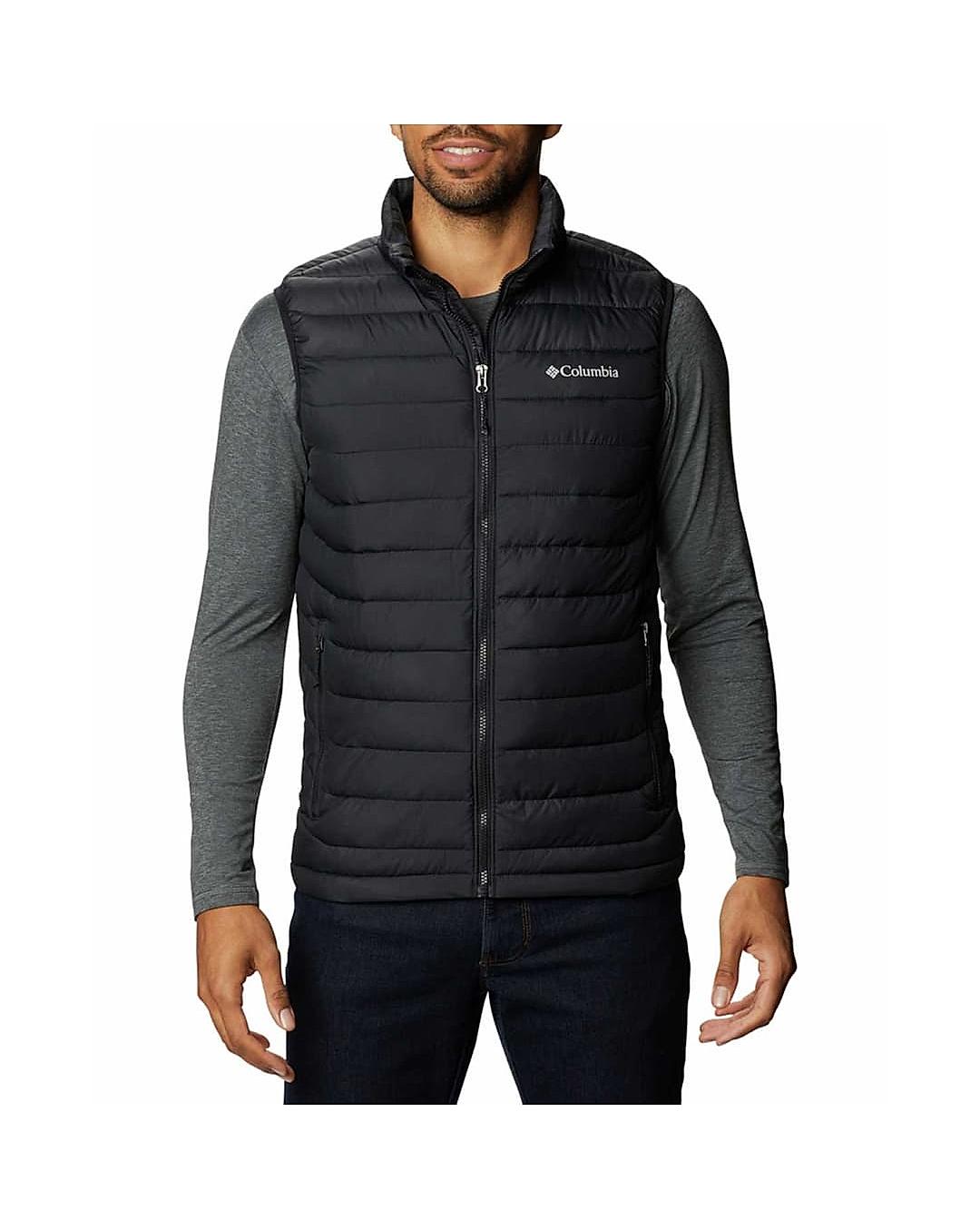 Buy Columbia Black Powder Lite Vest Jackets For Men Online at Adventuras