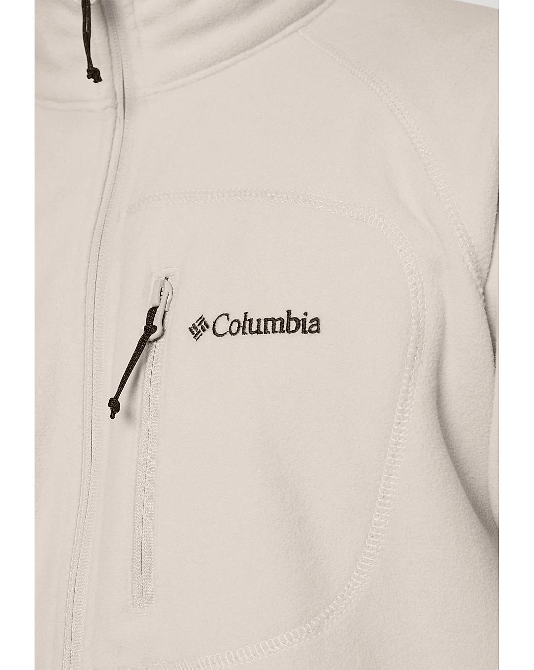 Columbia Men Cream Fast Trek II Full Zip Fleece