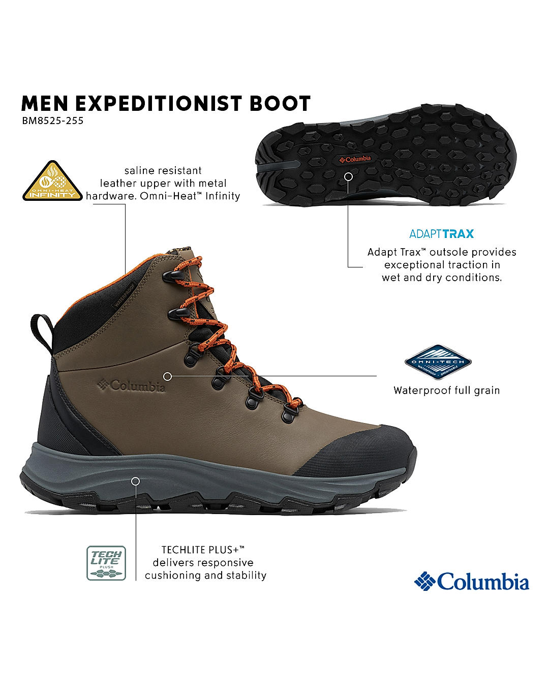 Columbia techlite sales mens boots