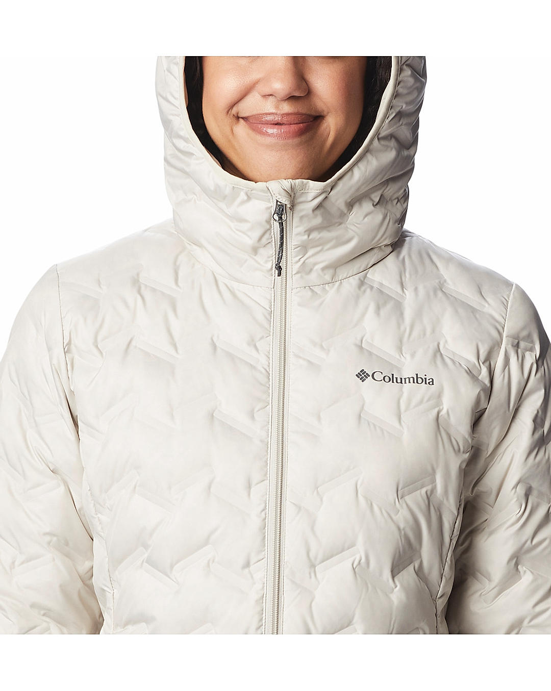 Buy Columbia Women Brown Delta Ridge Long Down Jacket Online at Adventuras