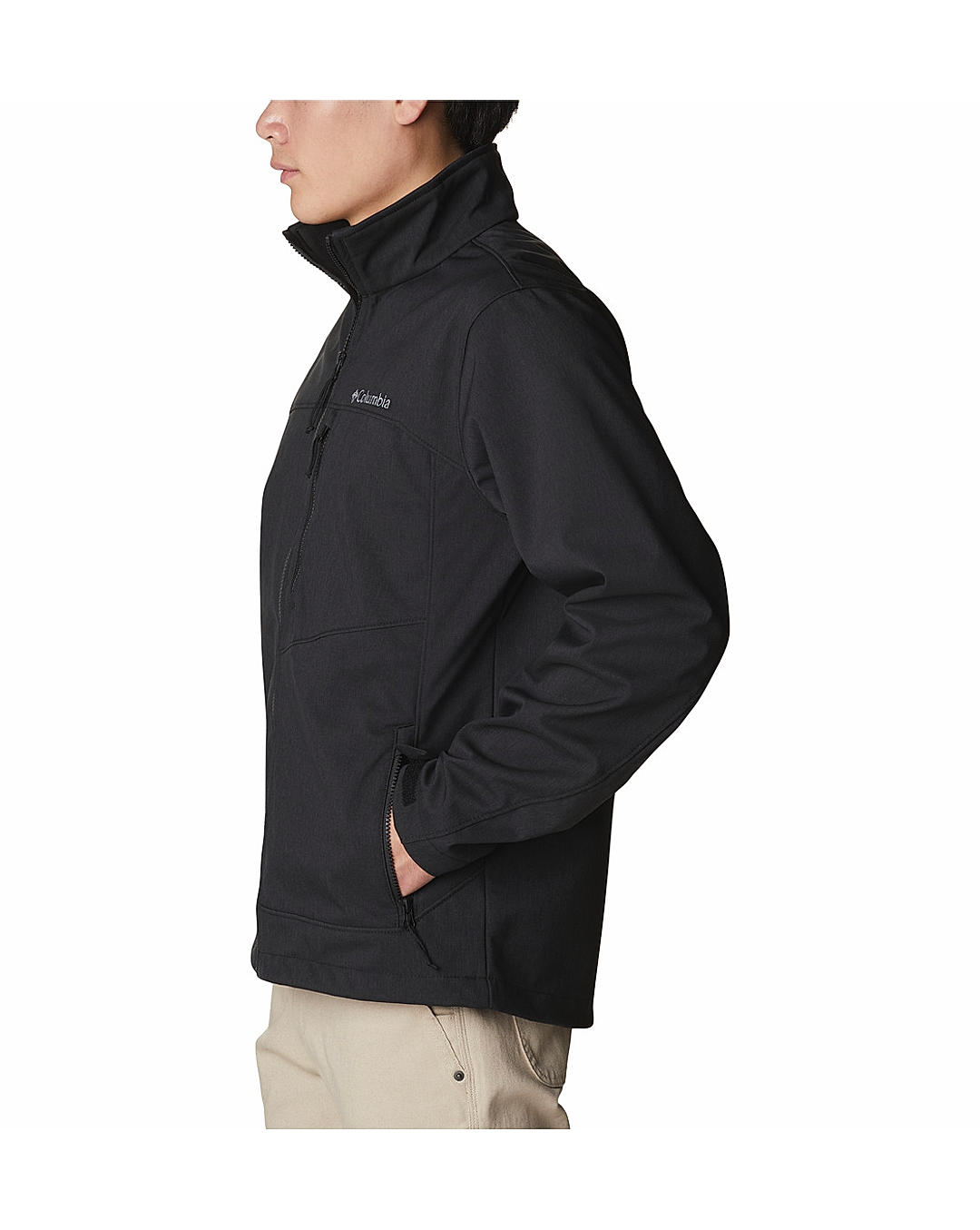 Buy Columbia Black Cruiser Valley Softshell Jacket For Men Online