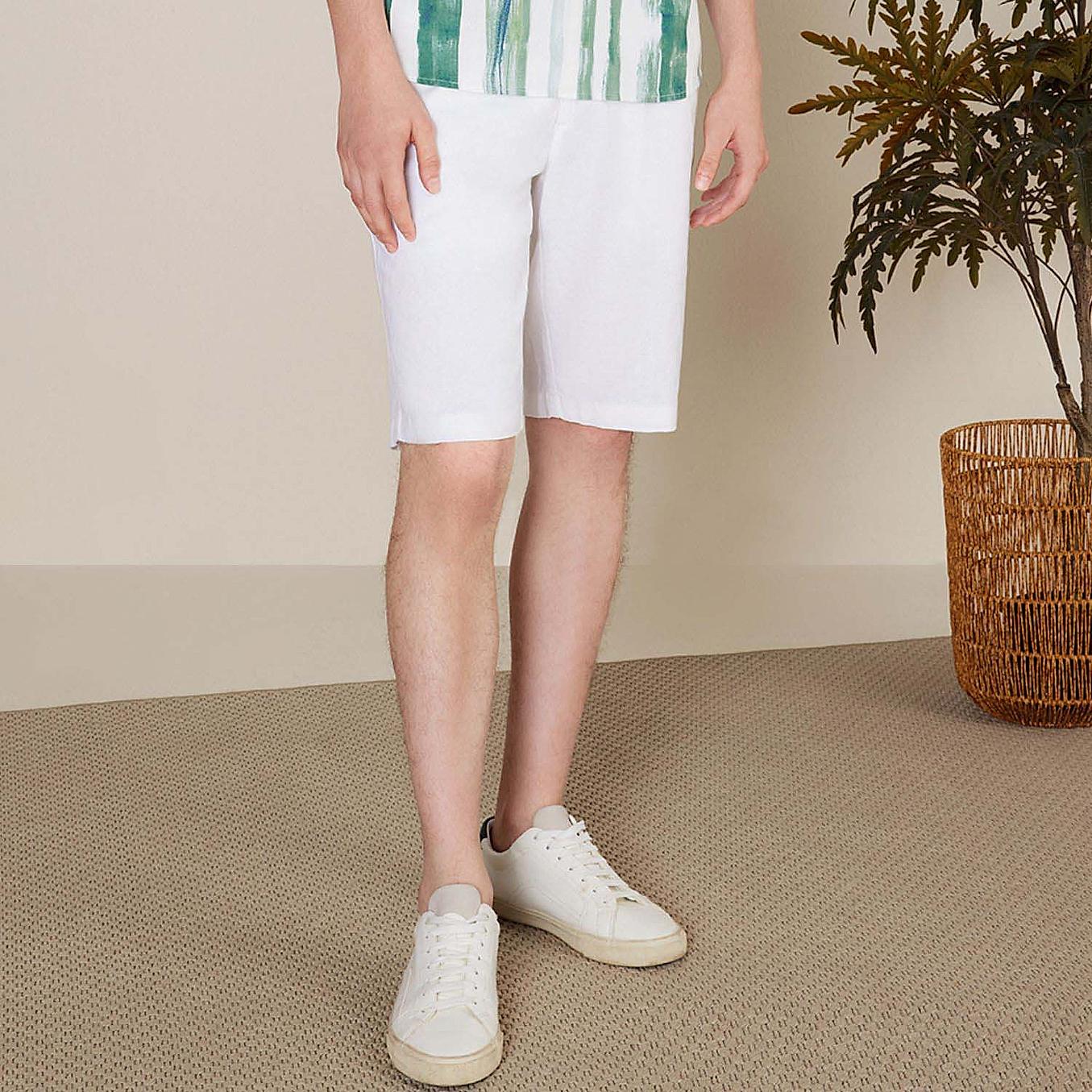 Men's Linen Cotton Shorts