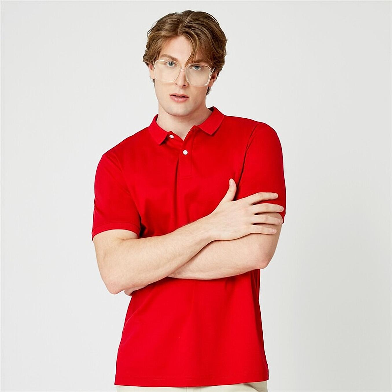 Giordano Men's Luxury touch polo