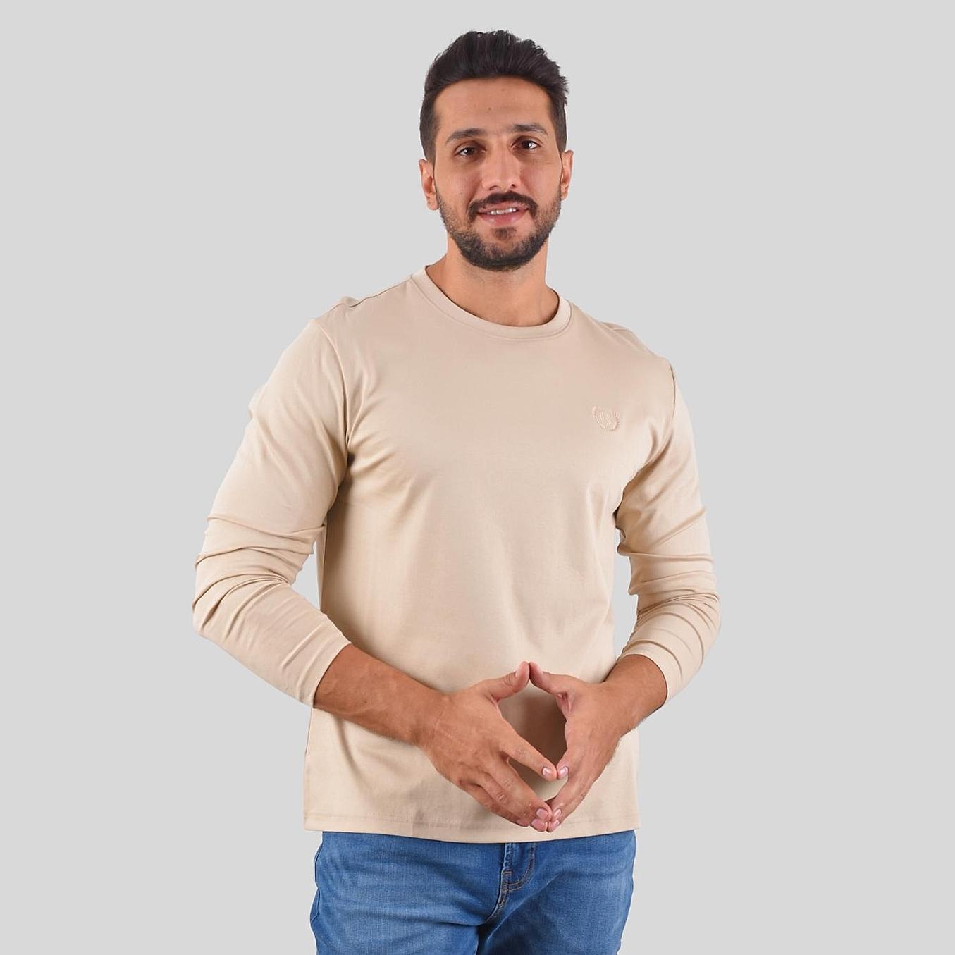 Long sleeve muscle sales fit shirt